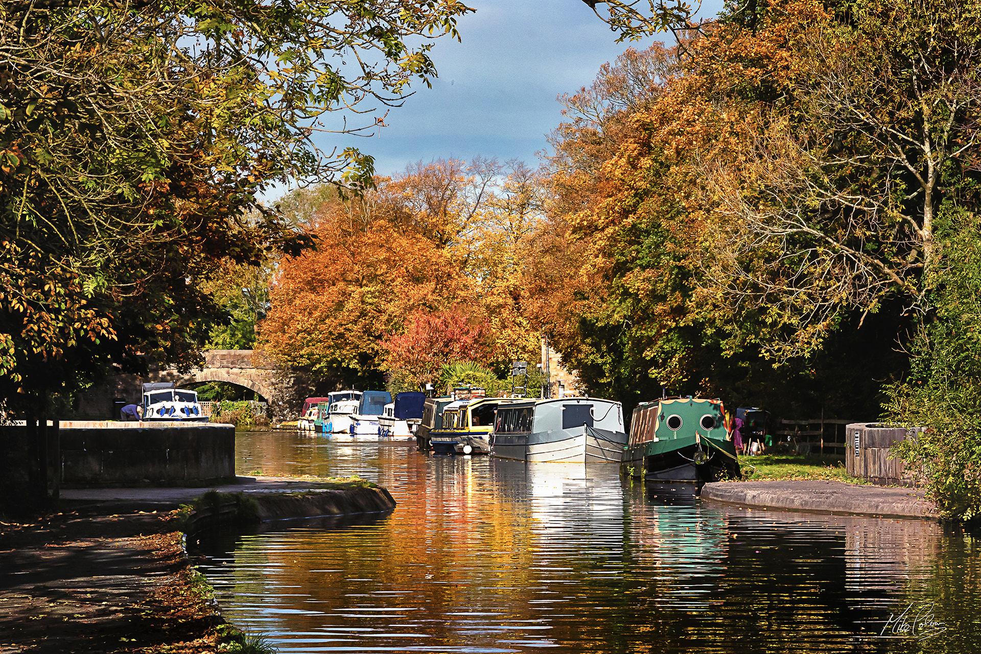 No5 Canal Autumn at Garstang