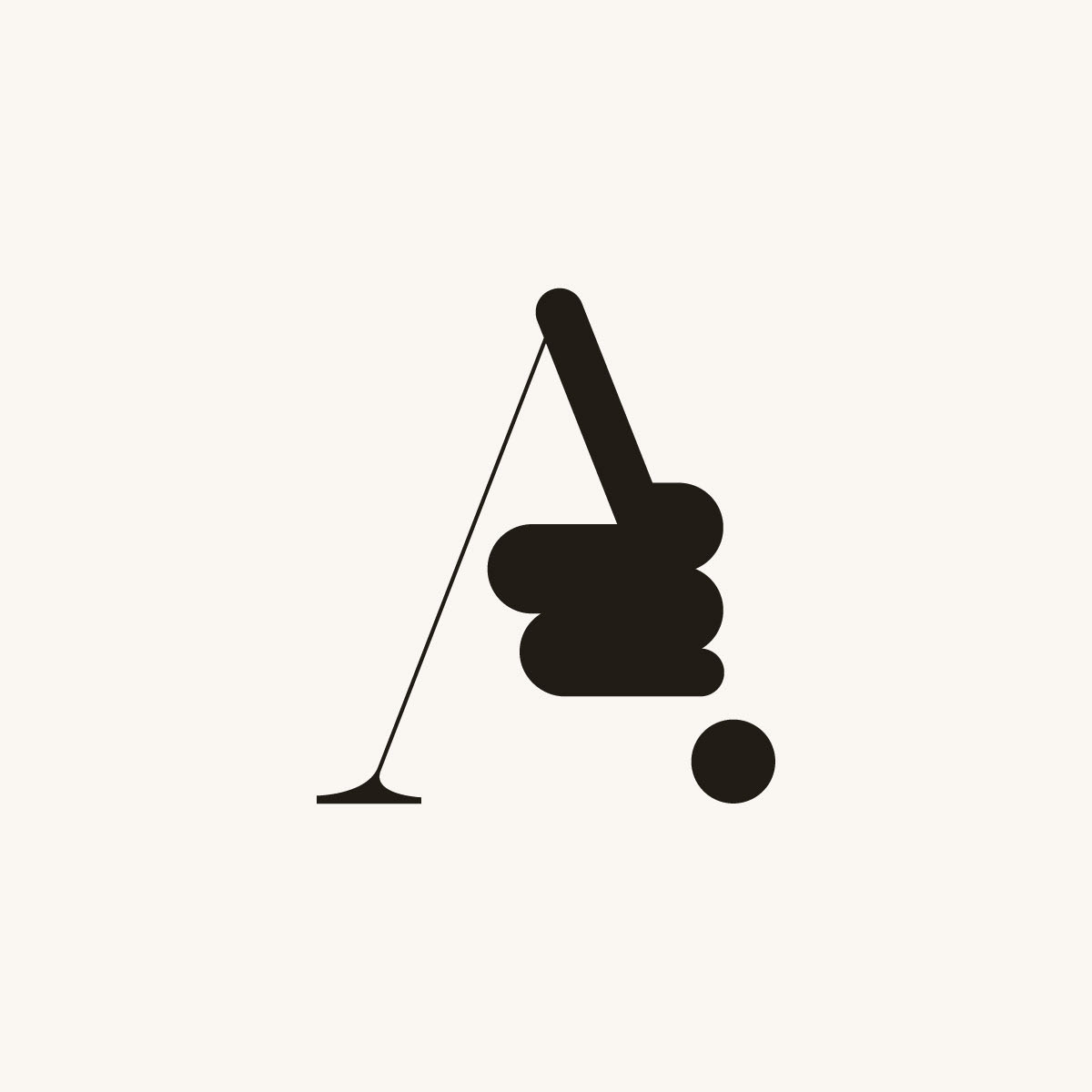 Minimal Letter A Monogram Logo