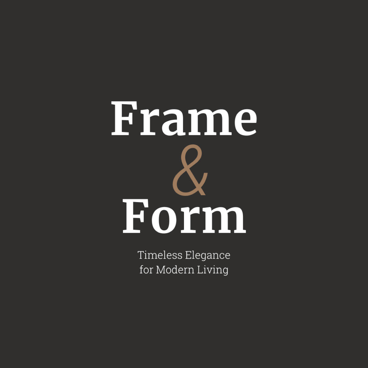 Logo on dark background