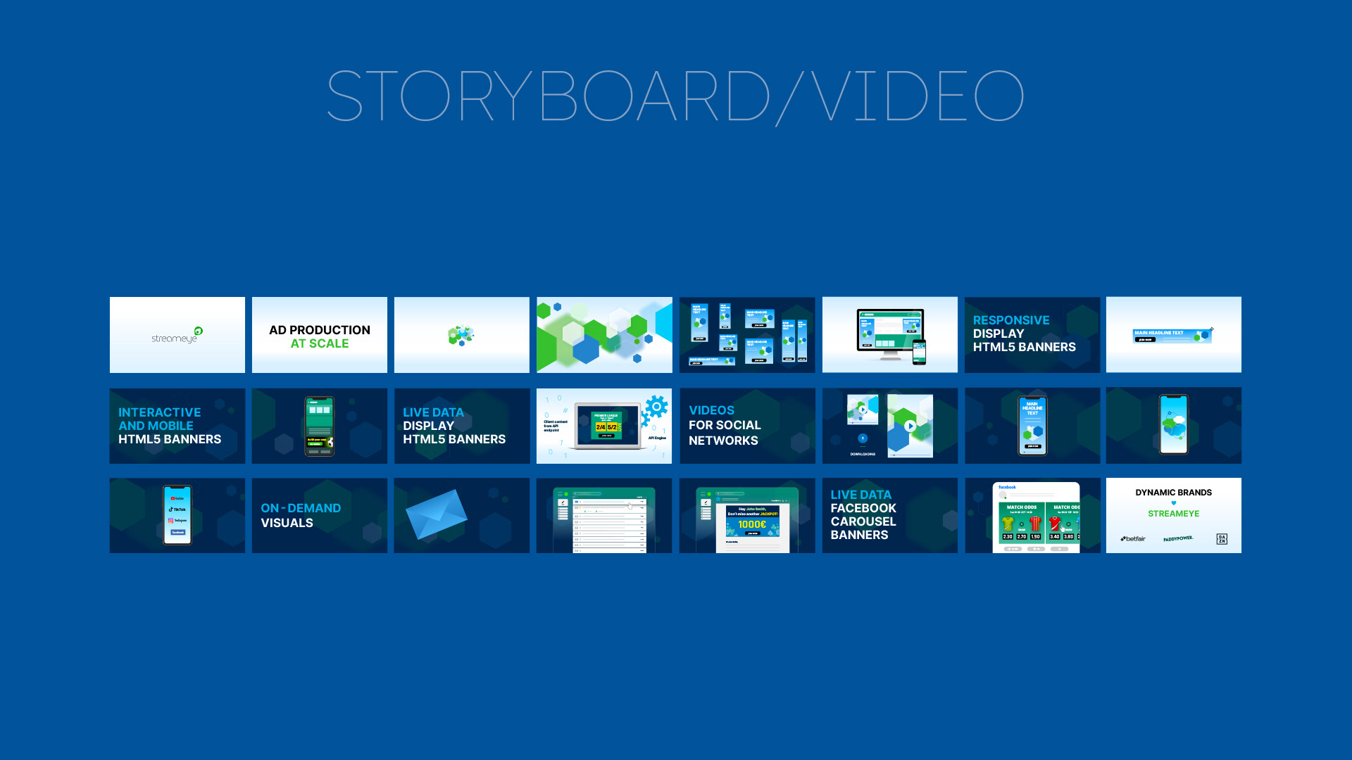 Storyboards video for Streameye