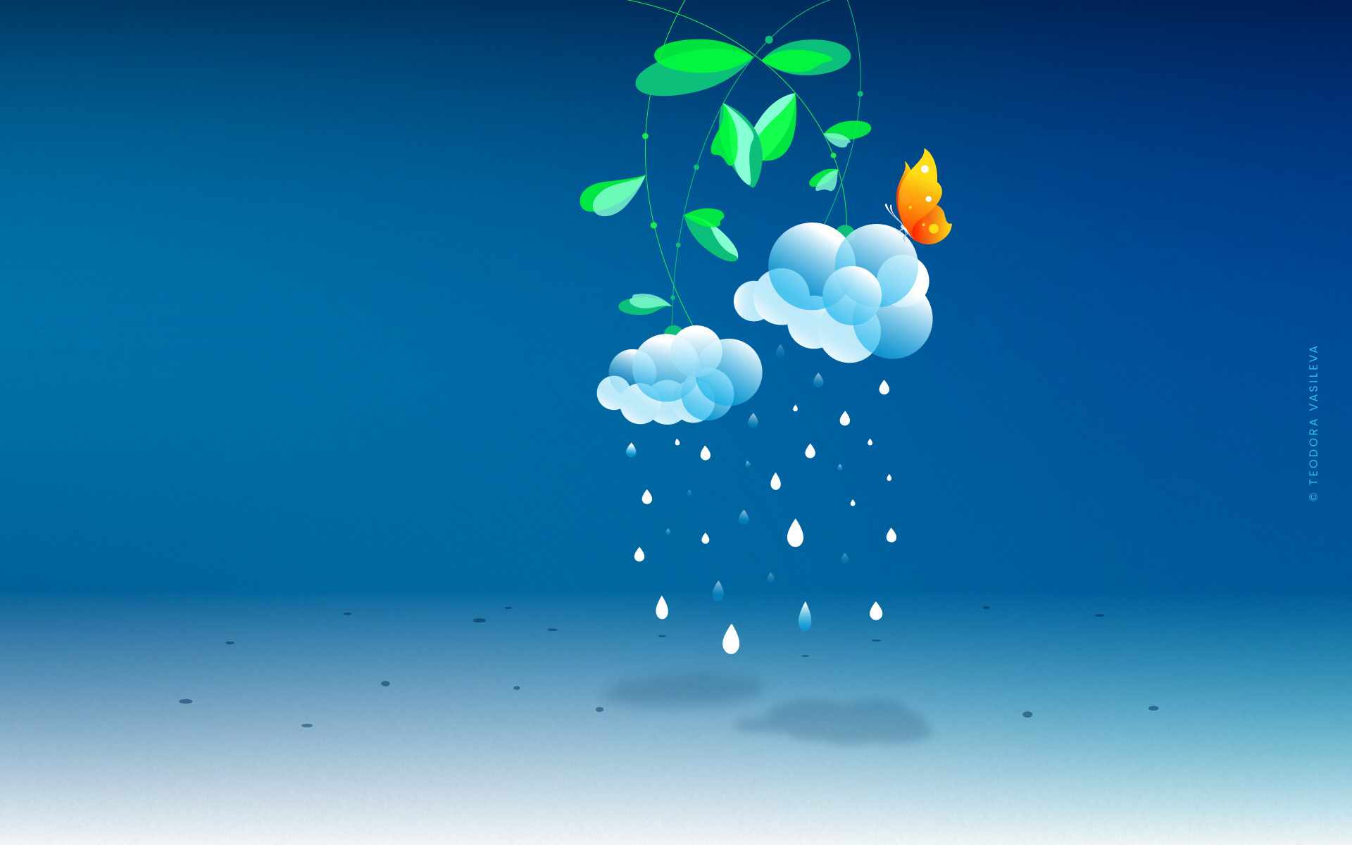 This vector illustration is one of the featured desktop wallpaper for September 2023 at Smashing Magazine.