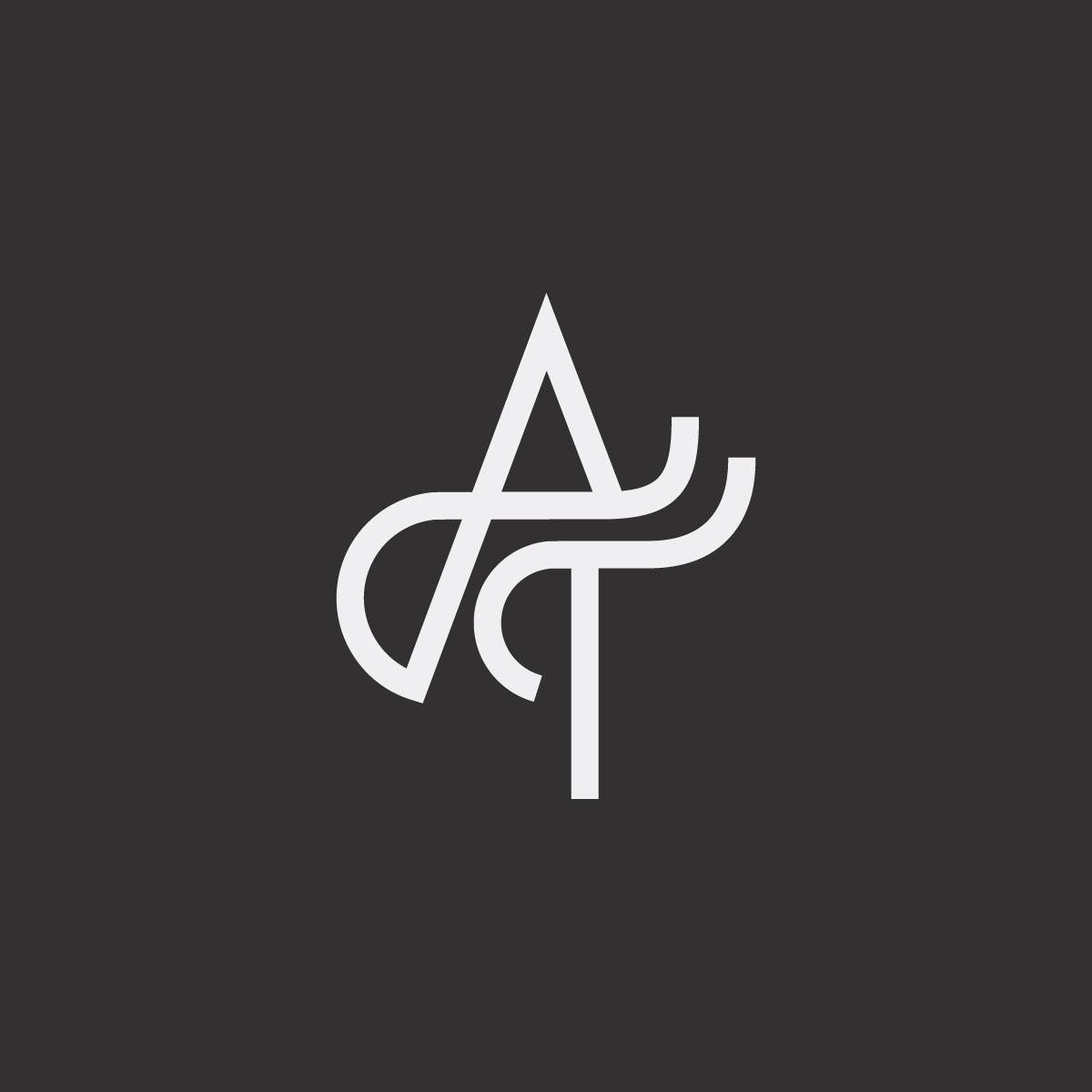 Geometric Monogram Logo Design