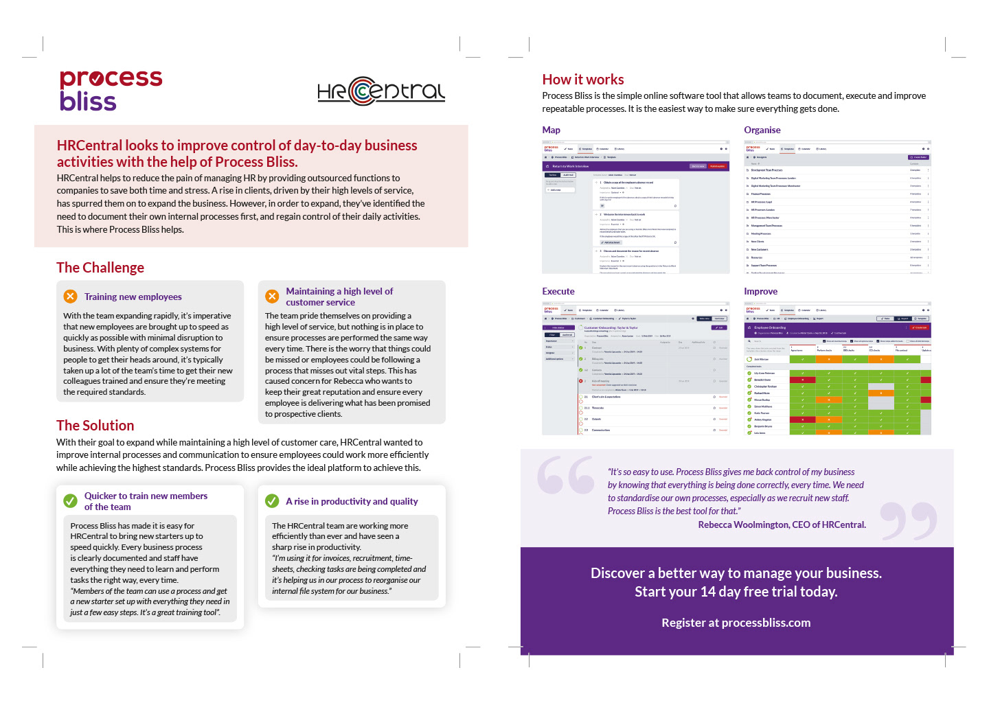 Leaflet designs