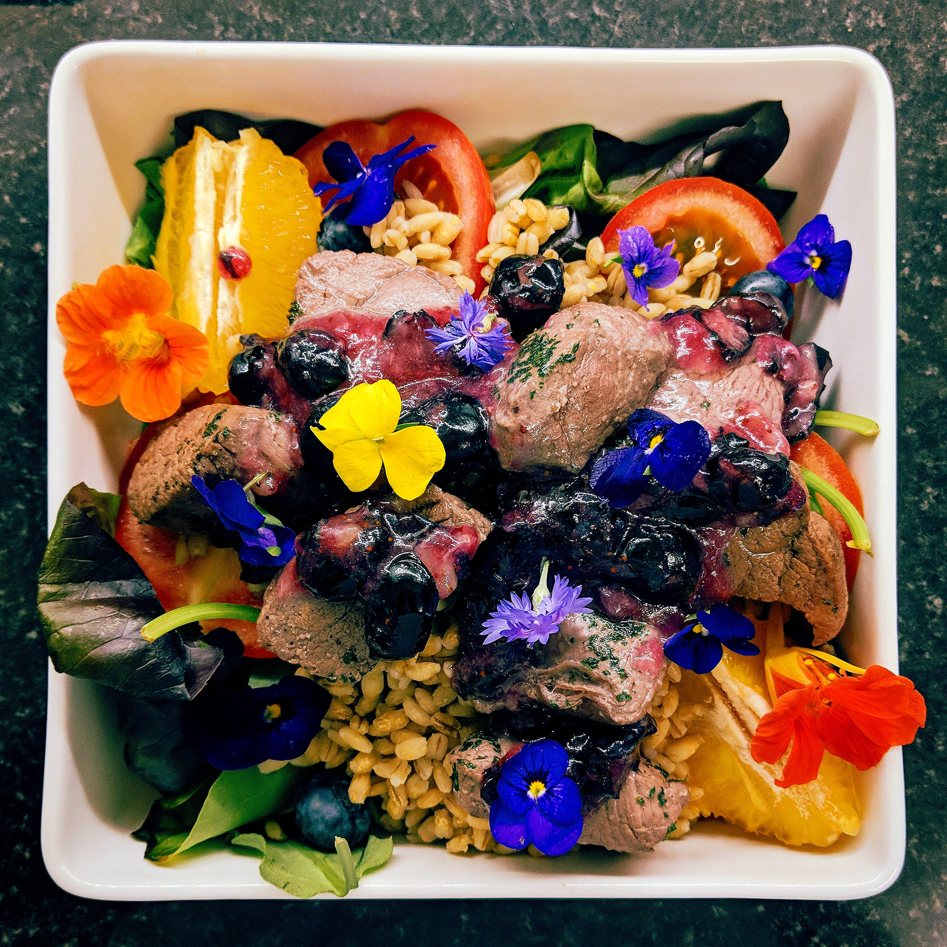 Bambi in the Forest Salad inspired by Bambi