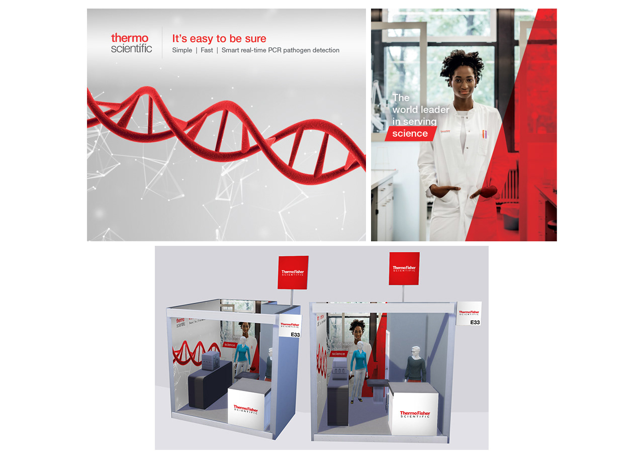 Event booth mockups and print files