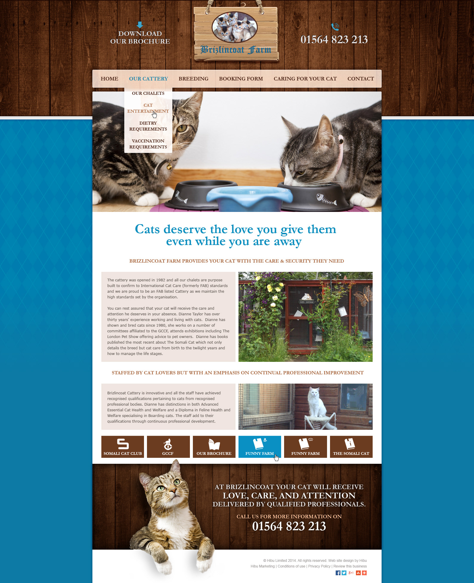 Brizlincoat Farm Internal Page