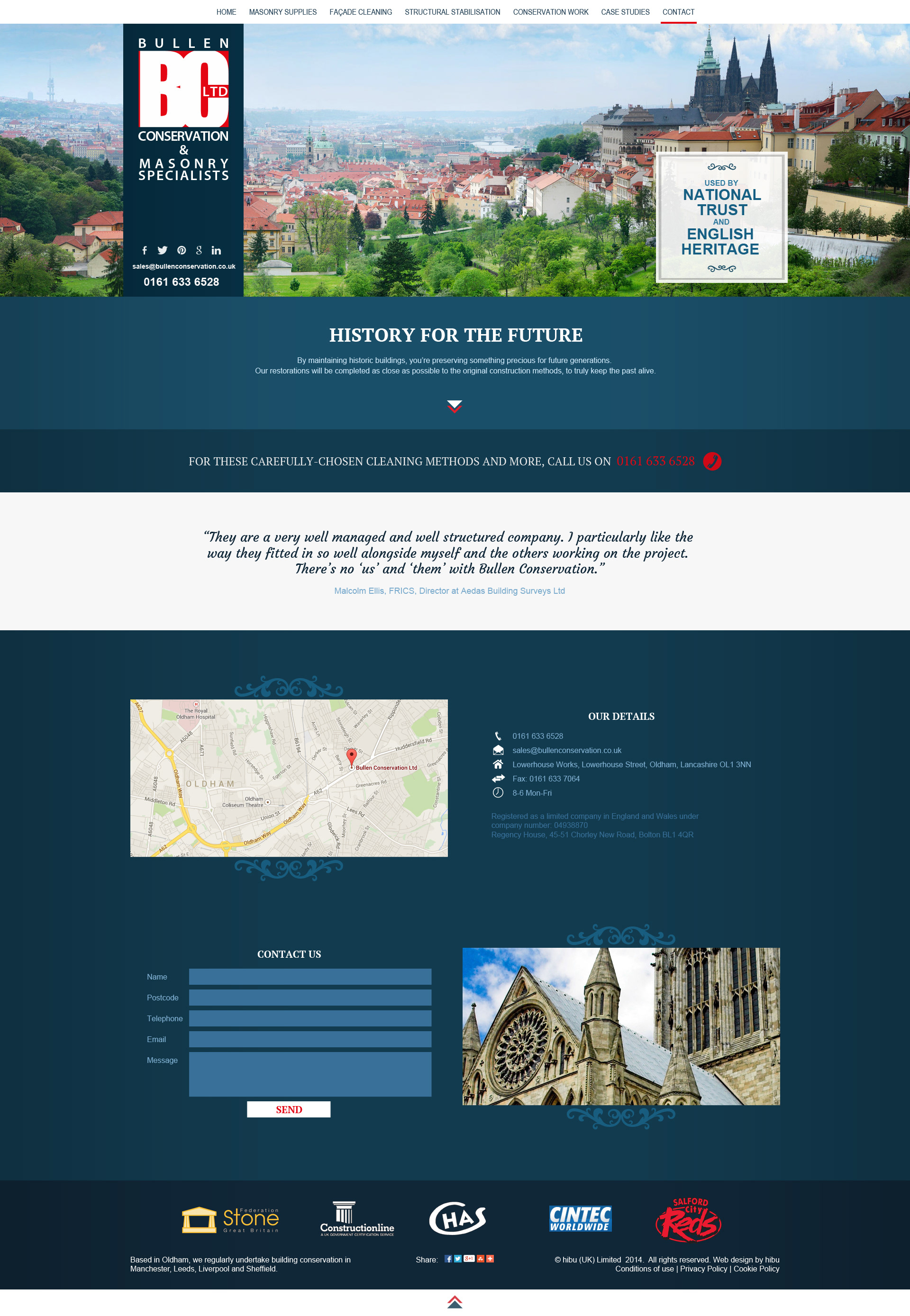 Bullen Conservation Contact page