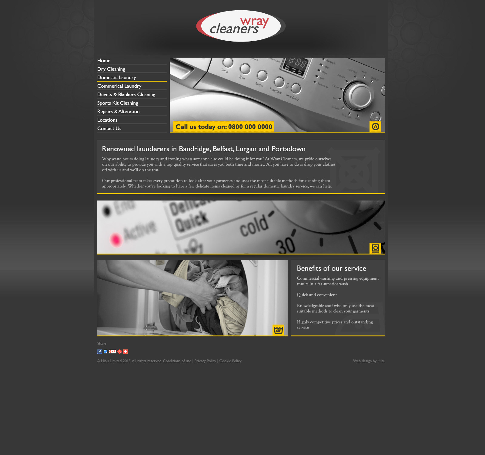 Wray Cleaners Internal Page