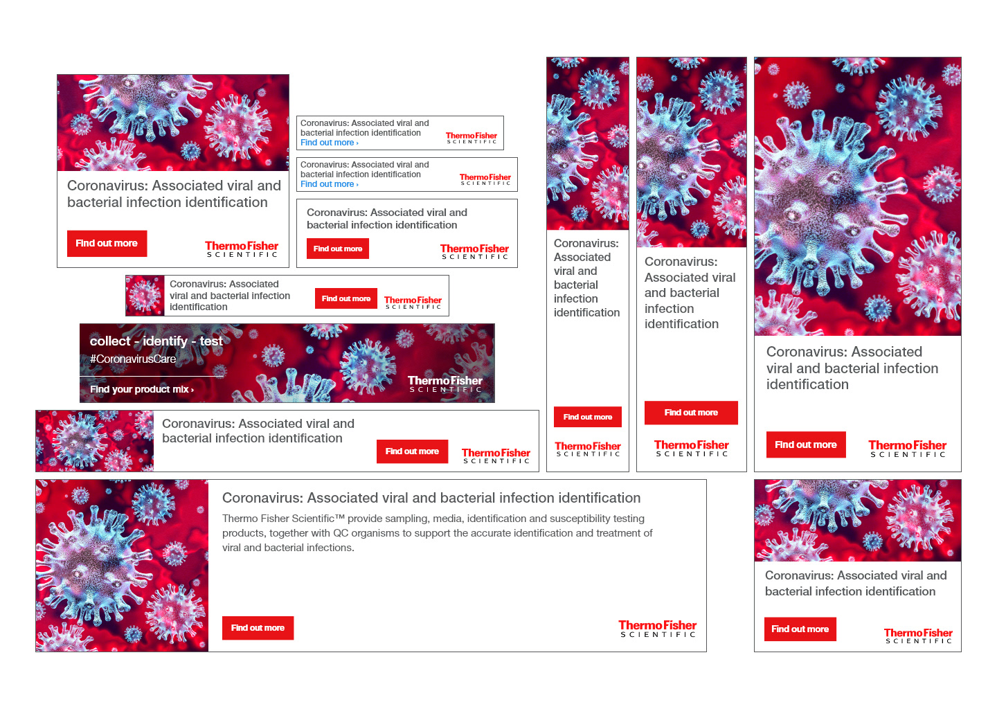 Web and email advertisement banners