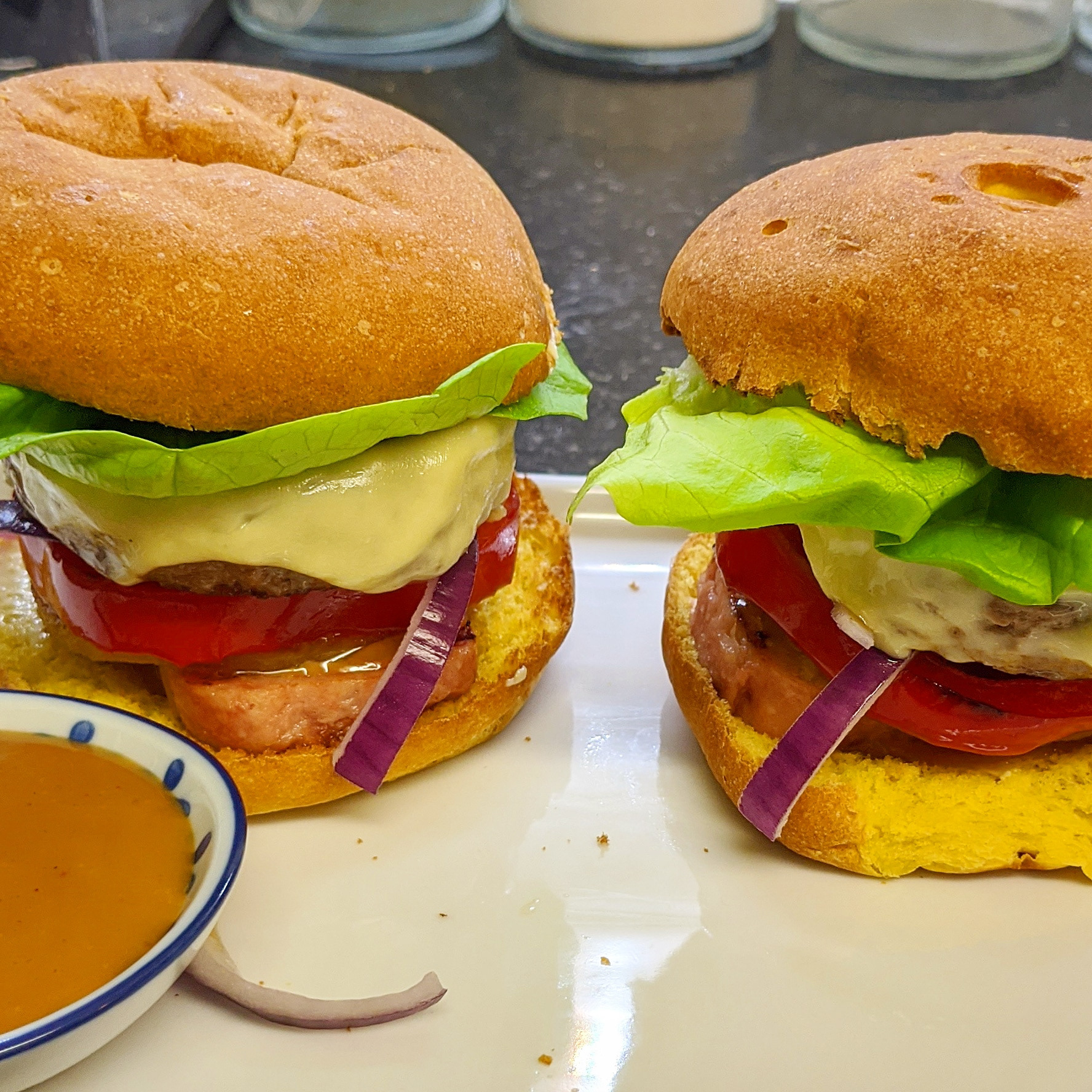 Stitch's Ohana Burger inspired by Lilo & Stitch