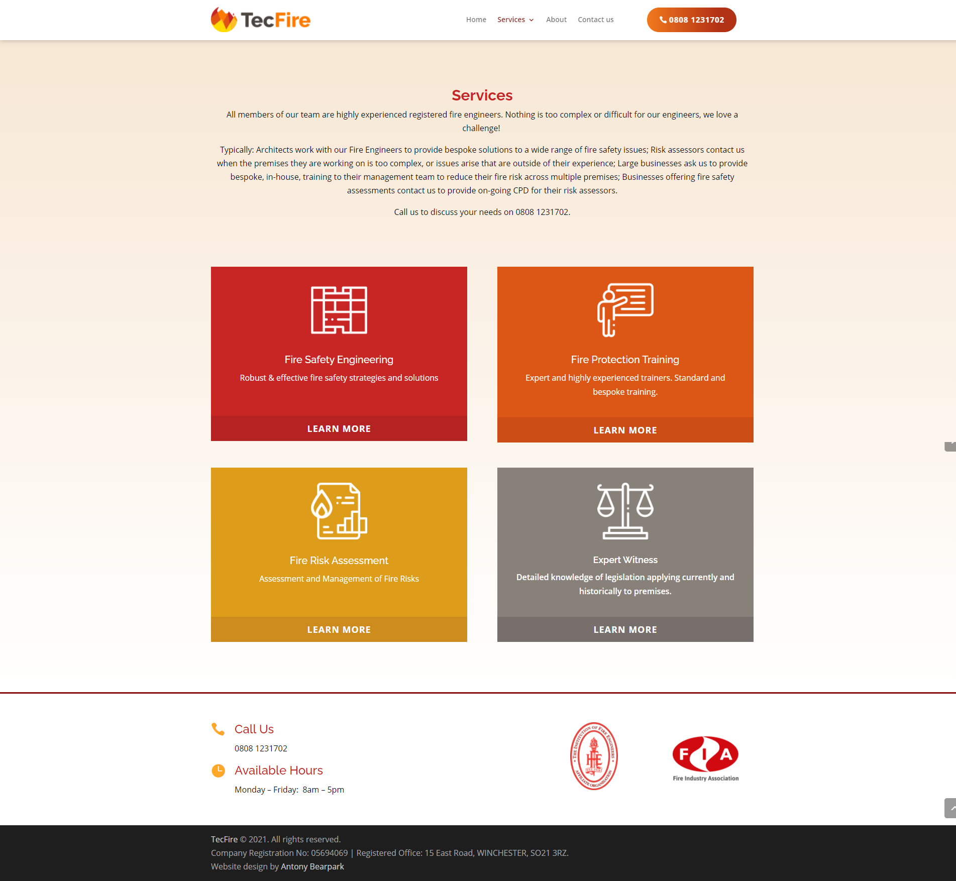 TecFire Website Services