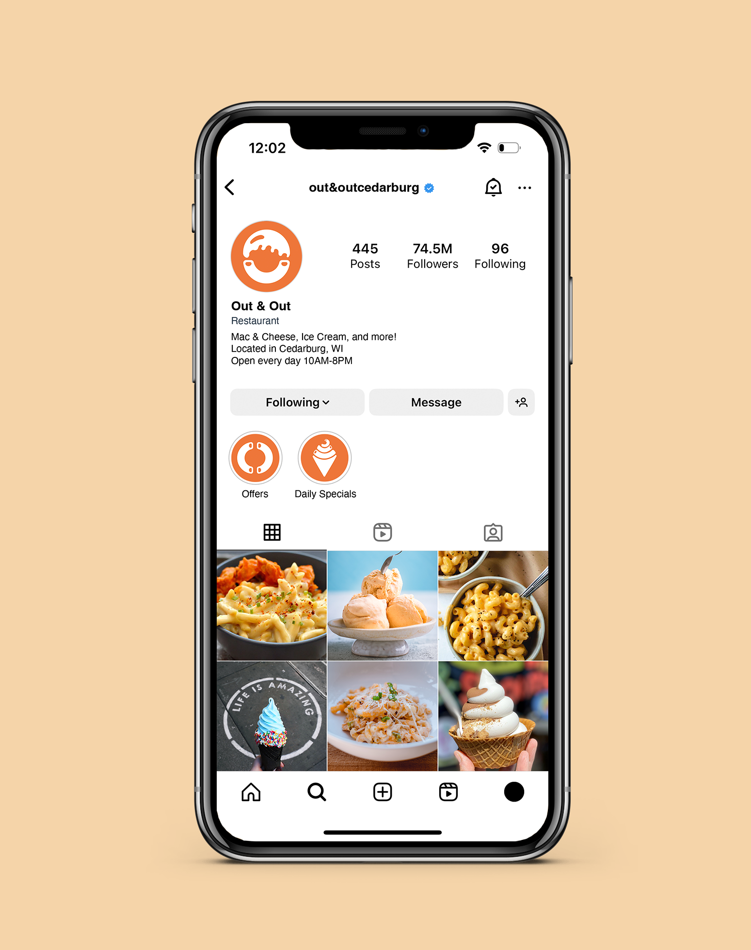 Instagram Profile Mockup