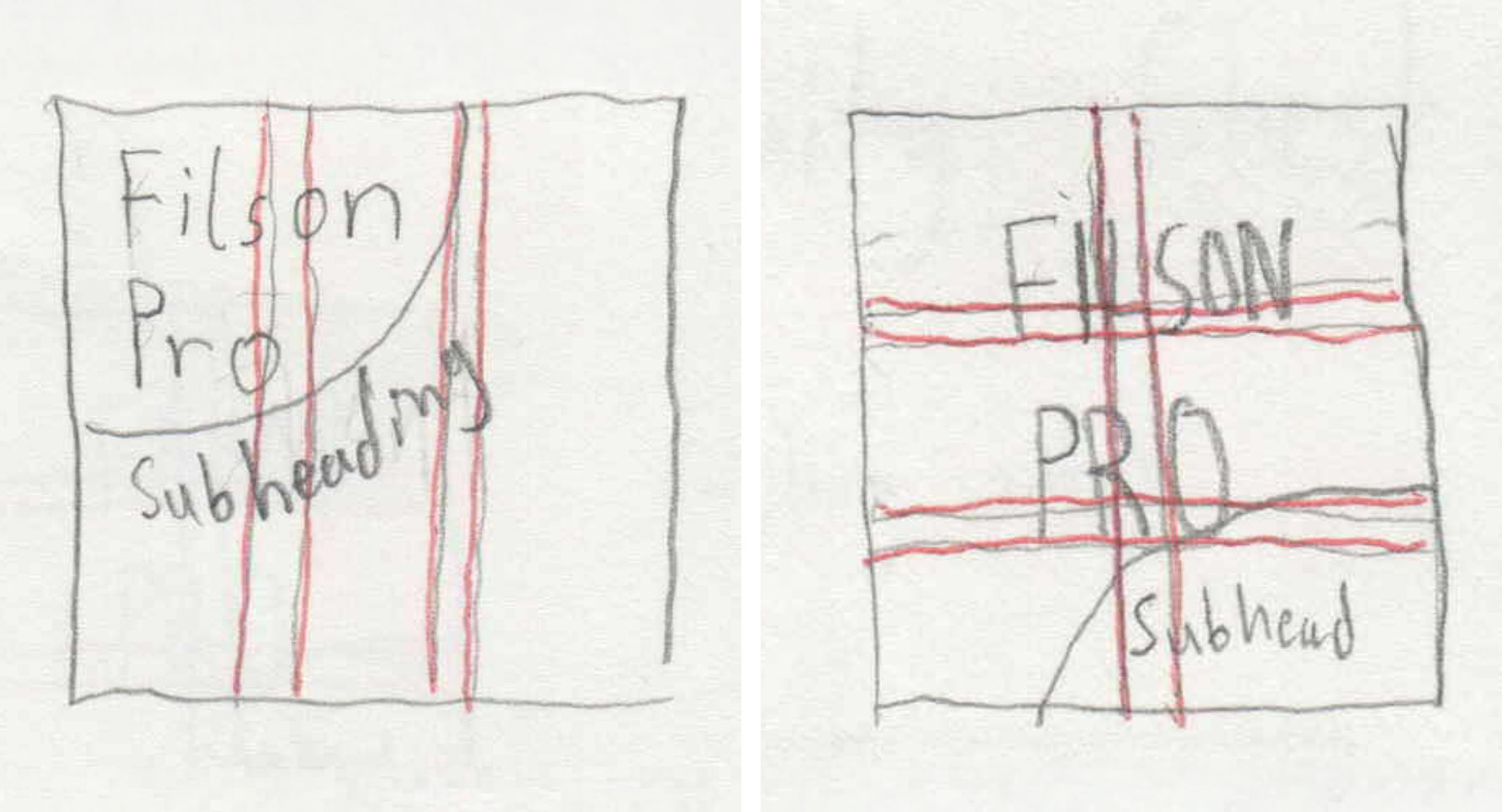 Original Sketches For Cover