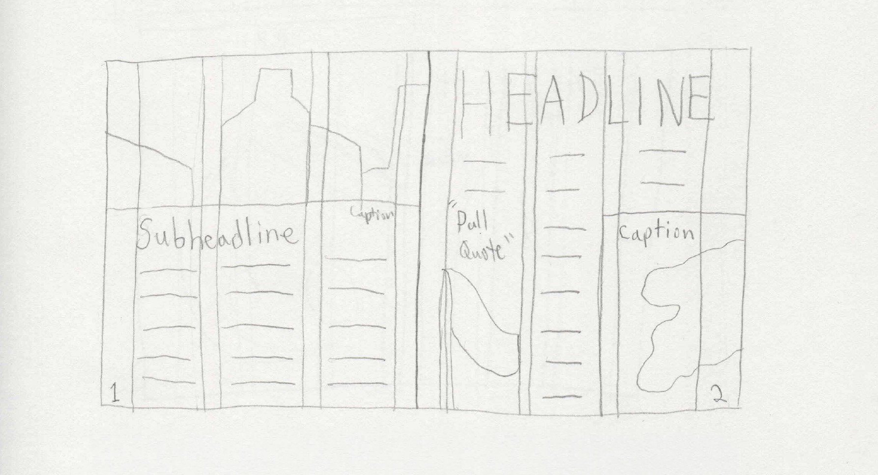 Editorial Layout Sketch 2