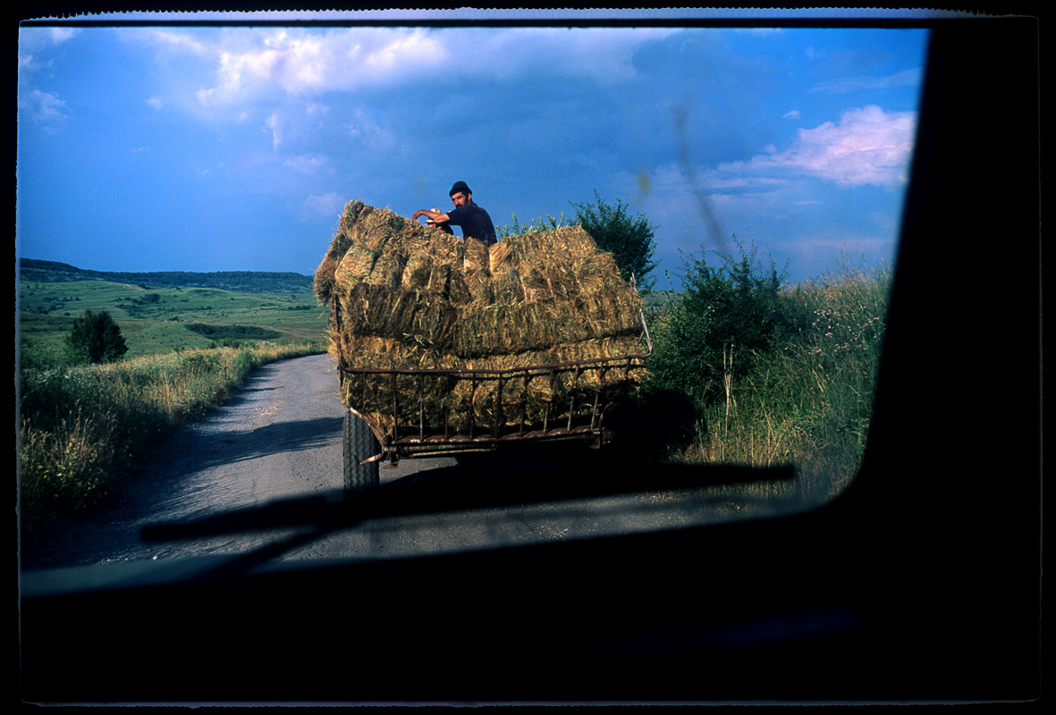 Farmer in Brașov County, Romania