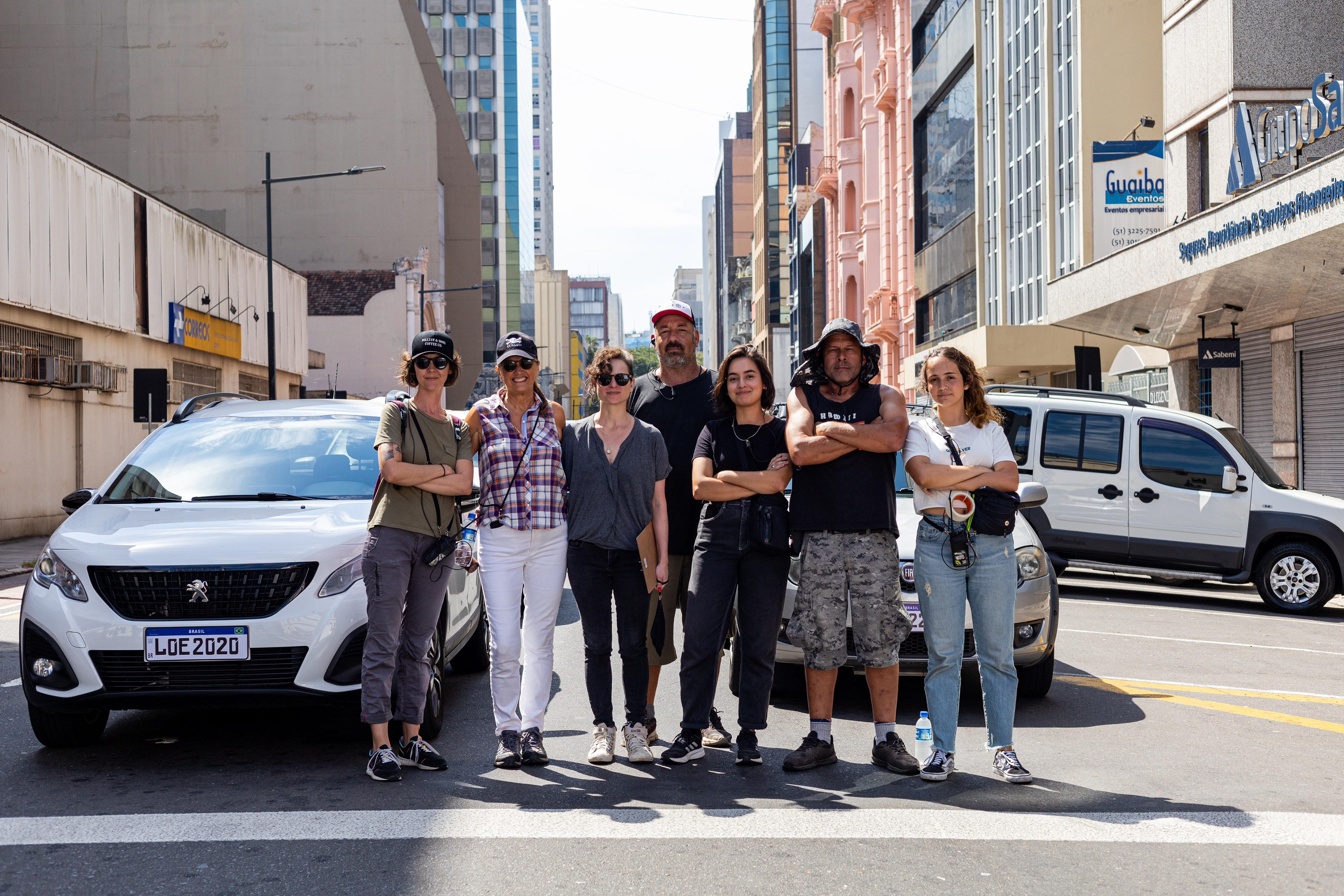 equipe de produção + produção executiva + produção de set