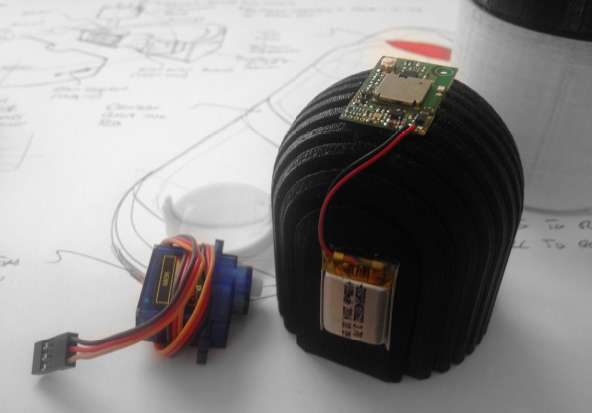 Scale model electronic mockup