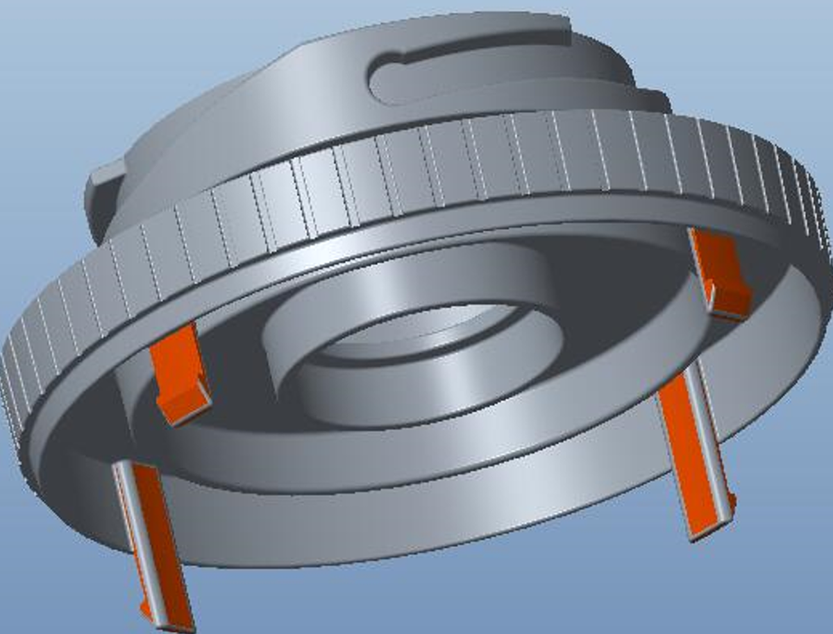 Filter cap clip DFM