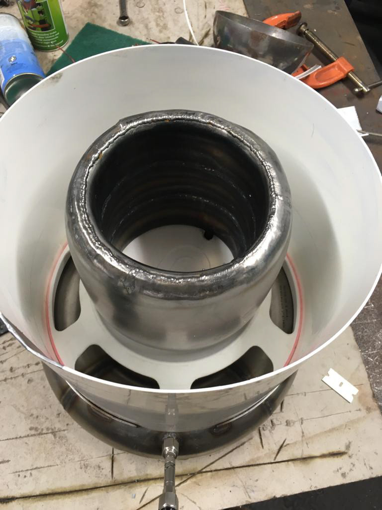 First toroidal tank
