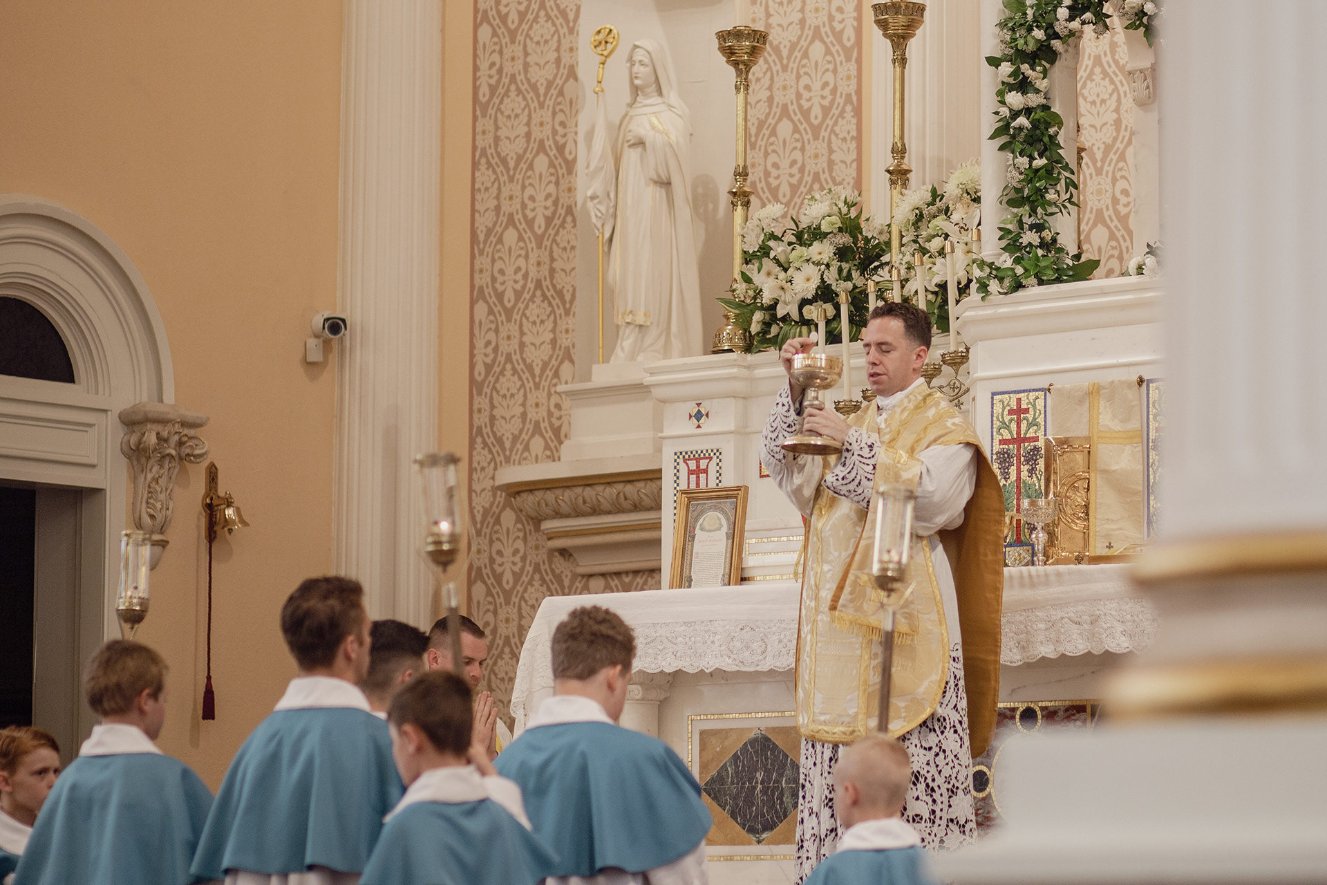 This will always be my favorite moment of the Mass to capture.