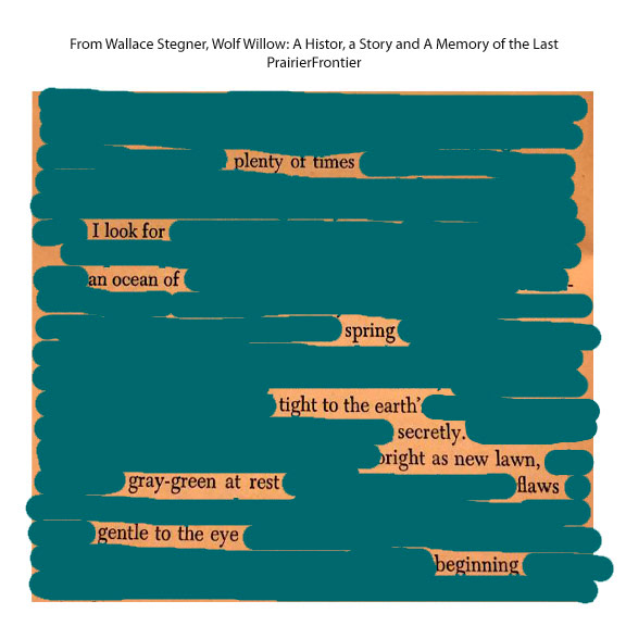 Image 4 - Blackout Poetry