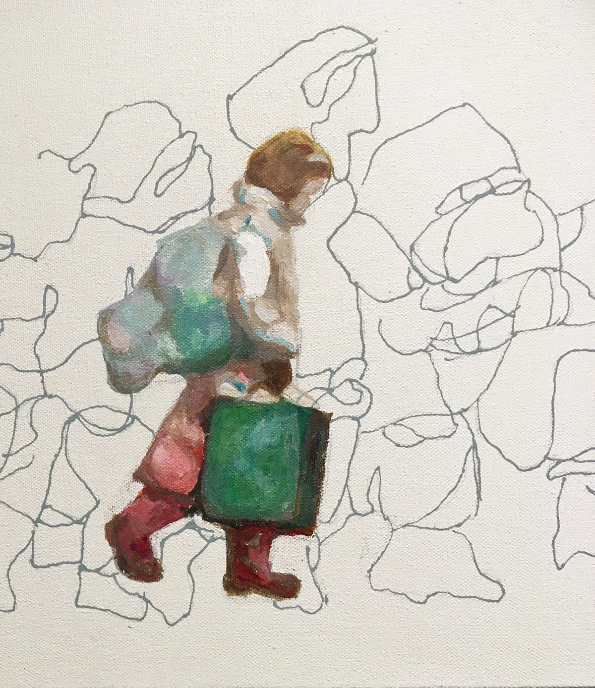Image 2 - In Motion #1 detail