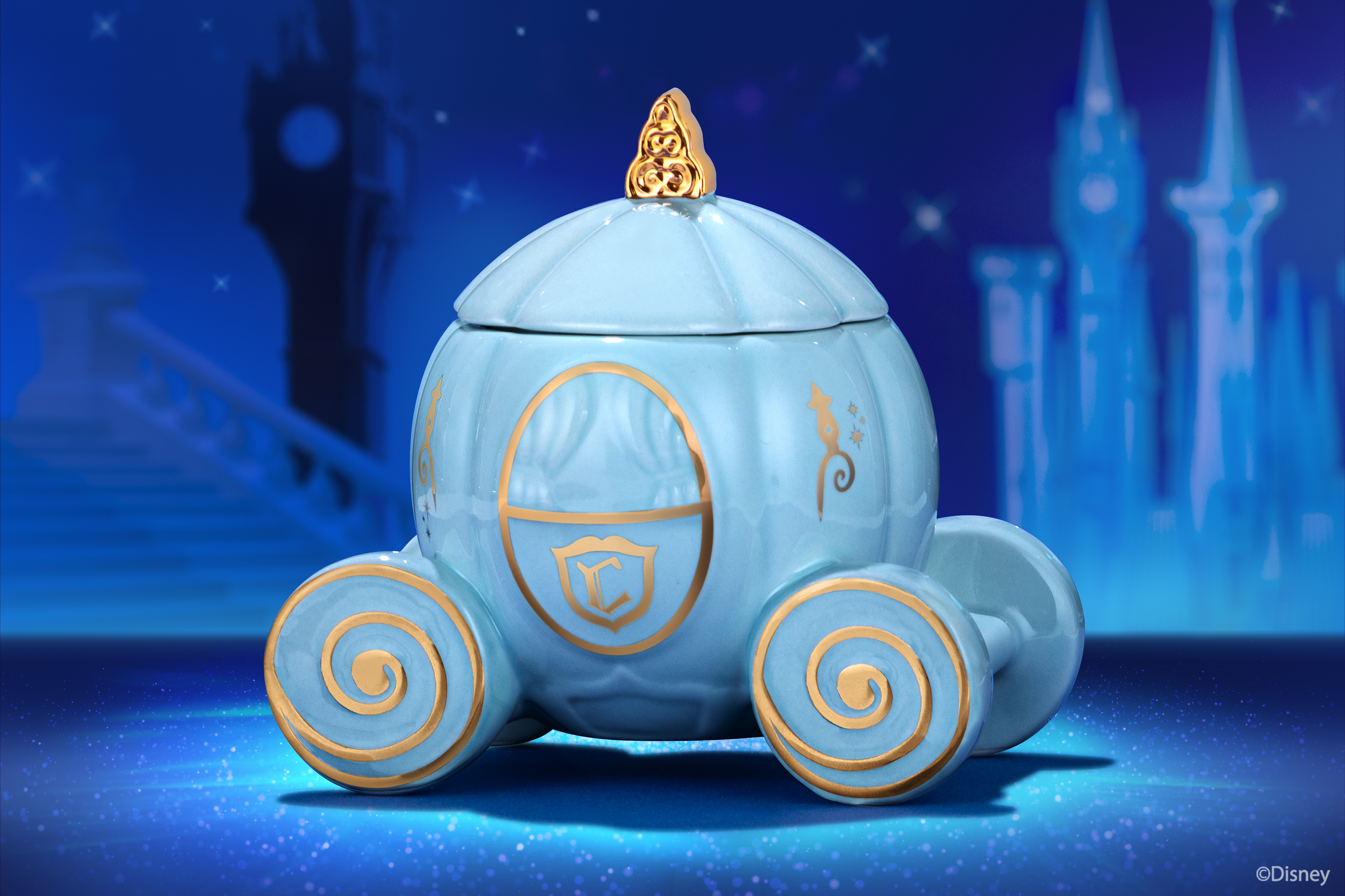 Disney Charmed Aroma Pumpkin Carriage Jewelry Candle 2023. Designed by Vincent Beauchemin also known as vinnybeau 