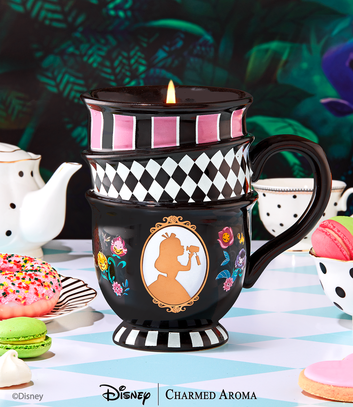 Disney Charmed Aroma Alice In Wonderland Jewelry Candle