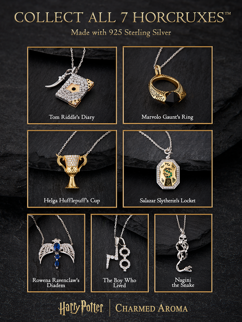 Charmed Aroma Harry Potter Horcrux Necklace Collection