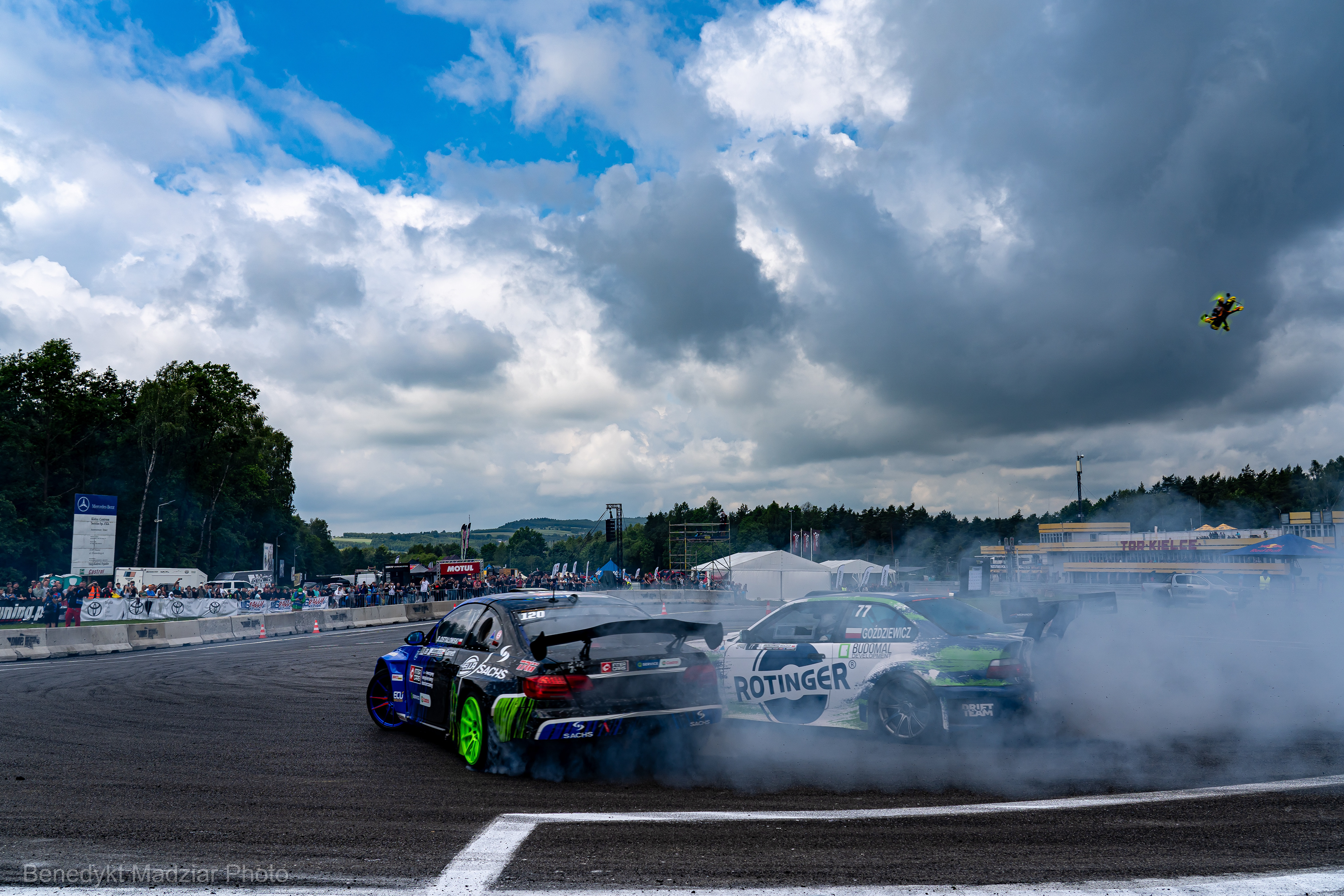 BMW E92 vs BMW BMW E36 M3 GTR R32 | Driftingowe Mistrzostwa Polski, Polska | 2024