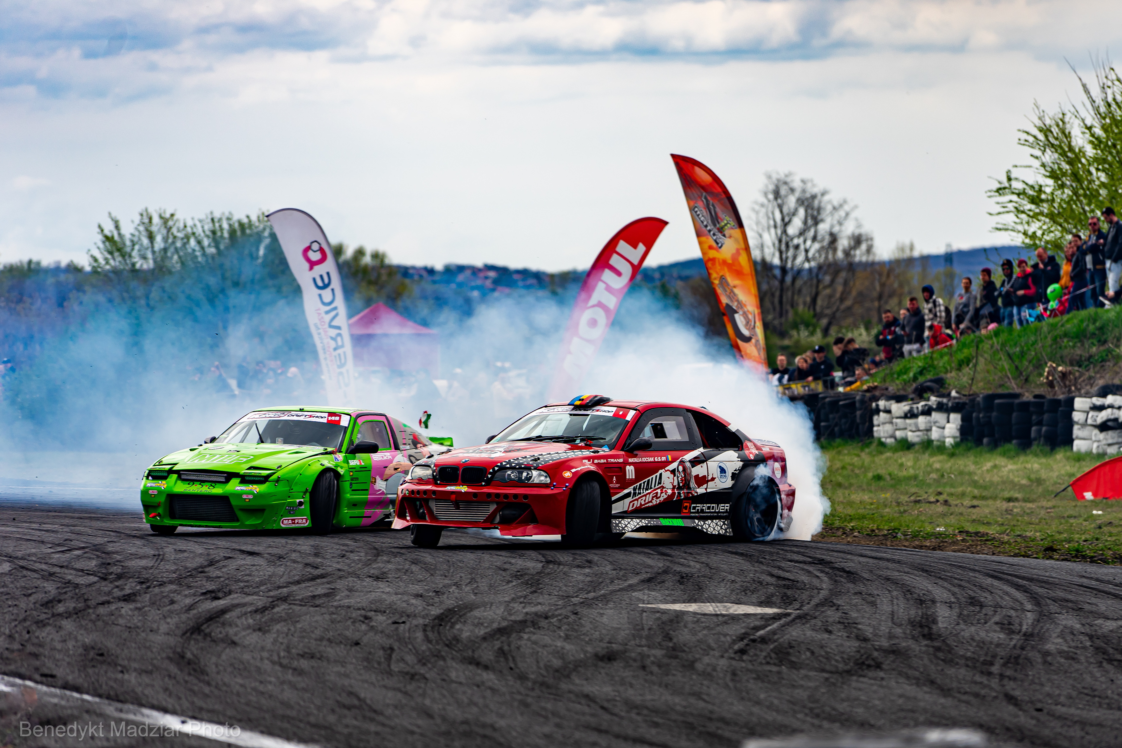 Nissan 240SX vs BMW E46 | Drift Kings Europe, Tokol Drift, Węgry | 2023