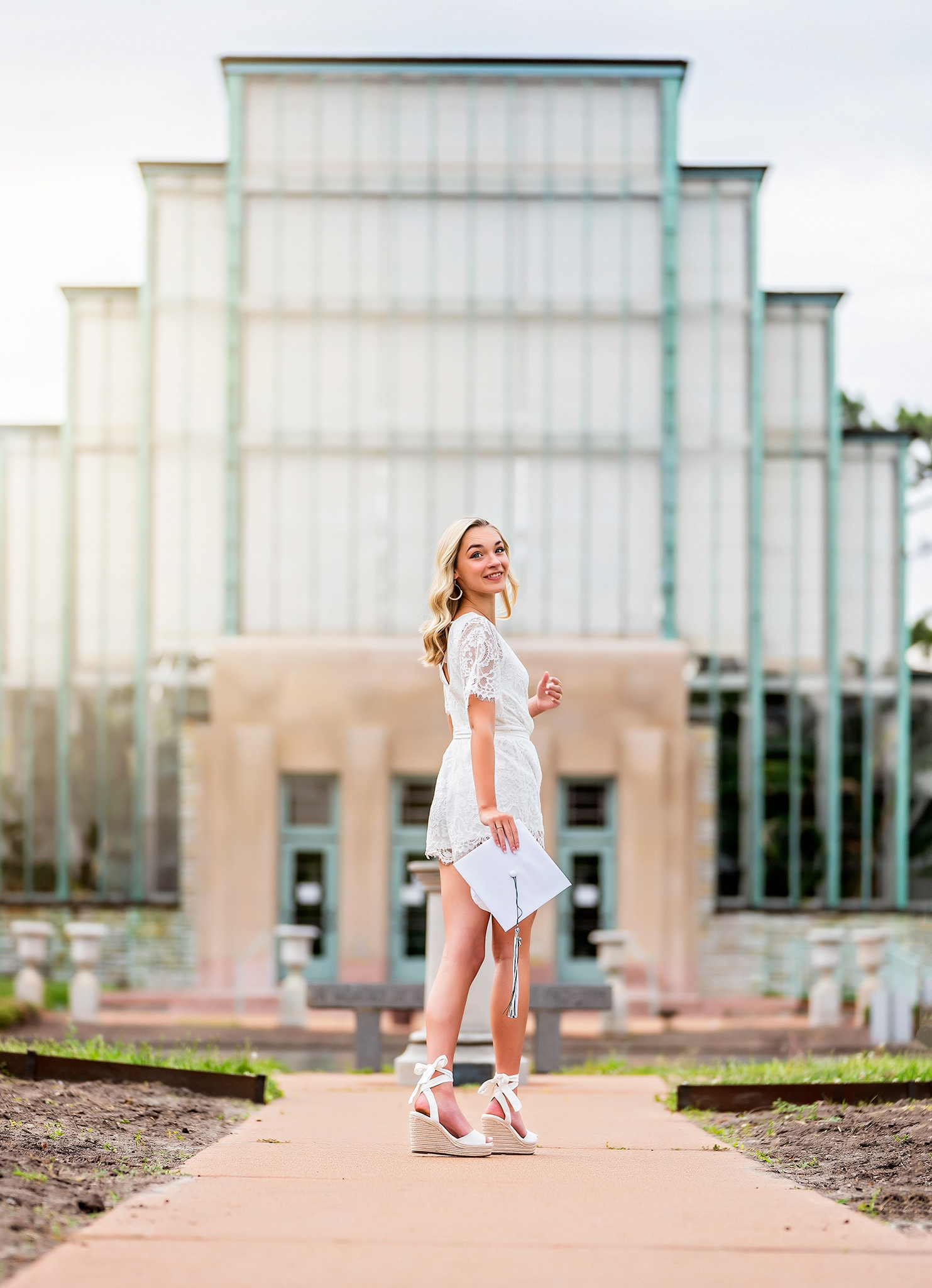 Jewel Box cap and gown, St. Louis, MO