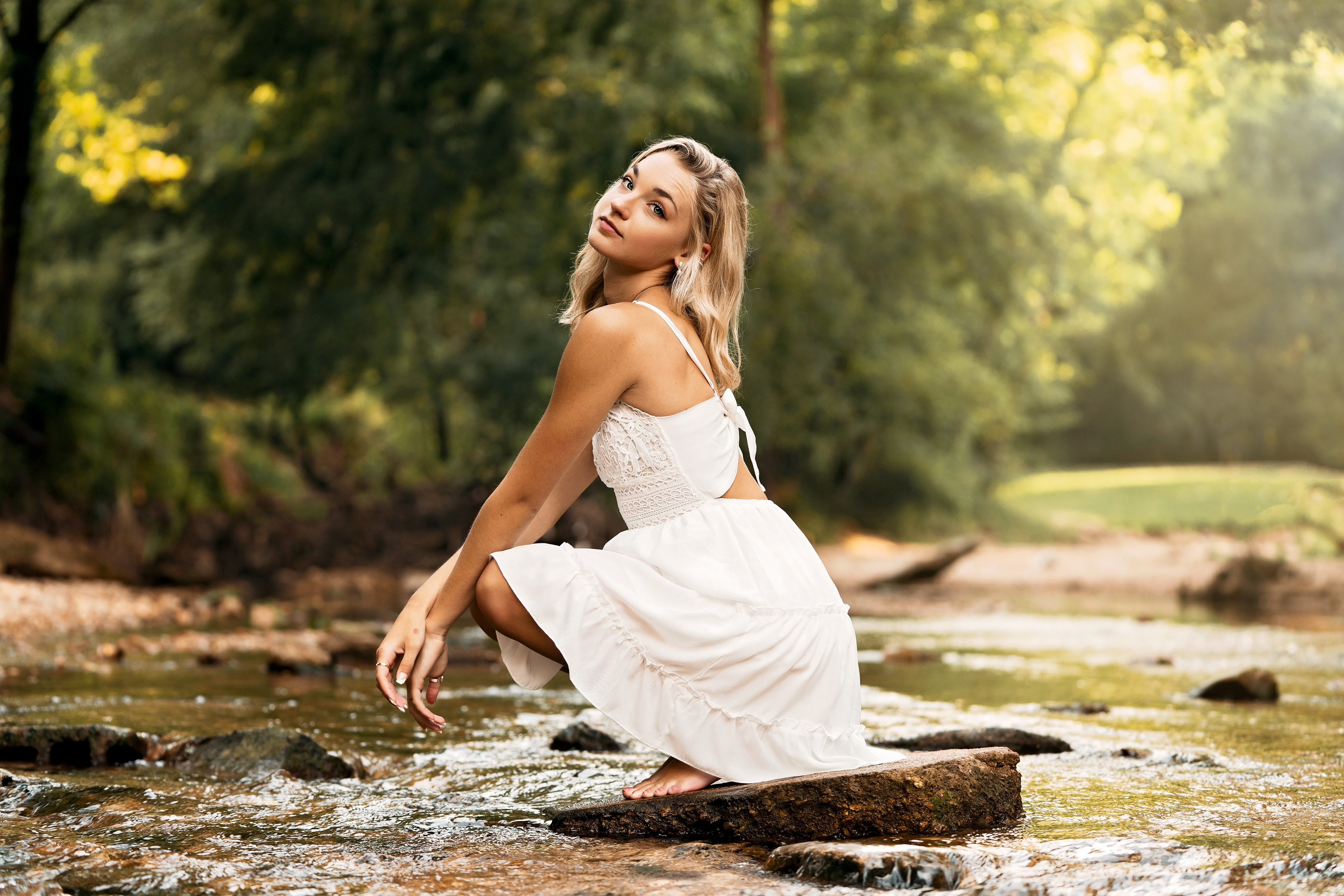 Natural Light Senior creek session, St. Louis, MO