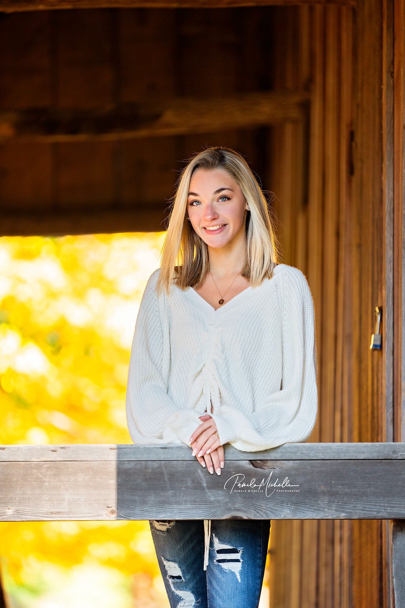 Natural light fall senior session, St. Louis, MO