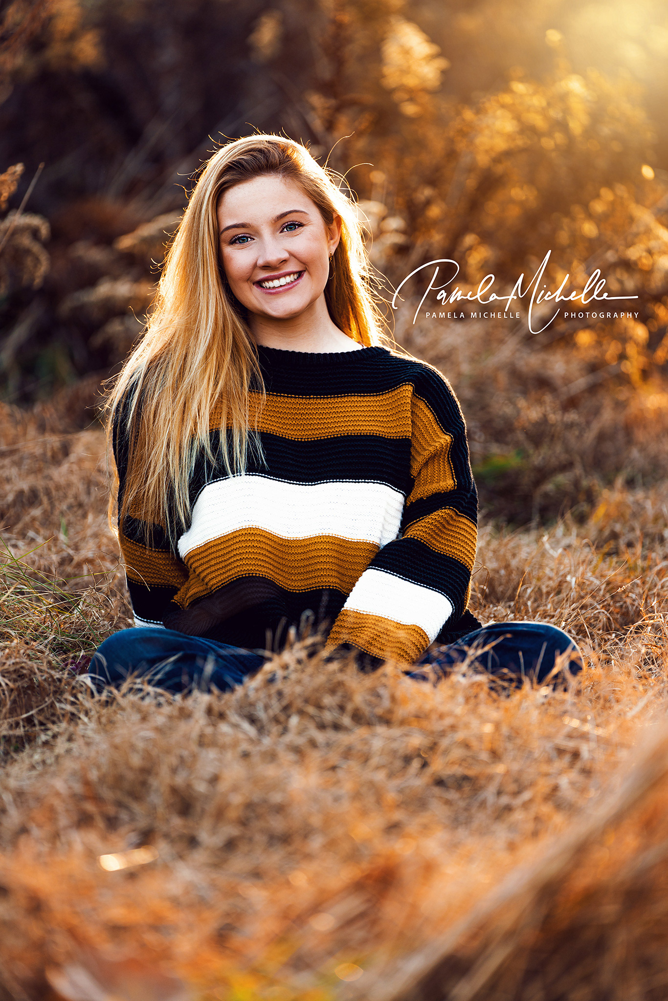 Senior natural light fall session, St. Louis, MO