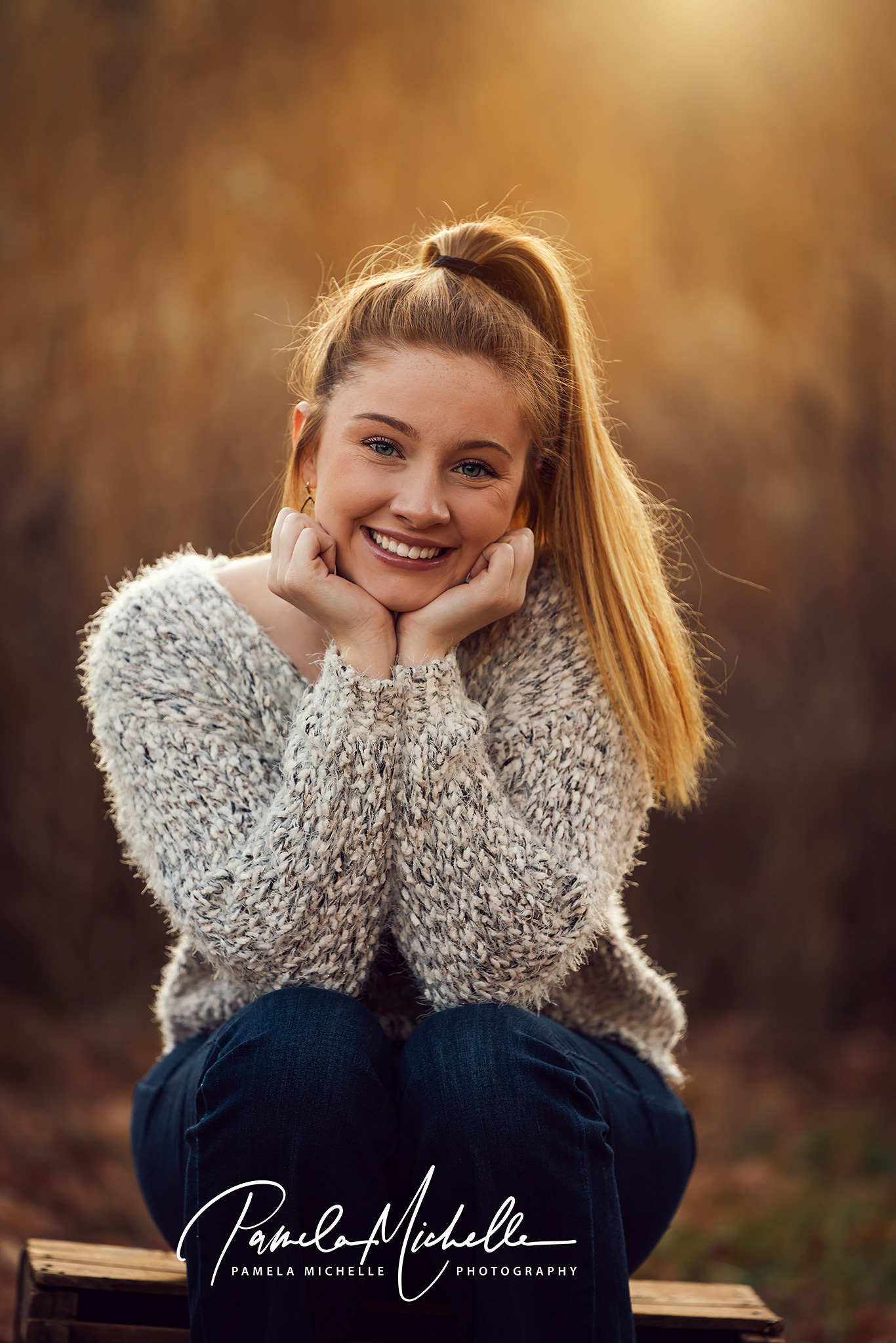 Senior natural light fall session, St. Louis, MO