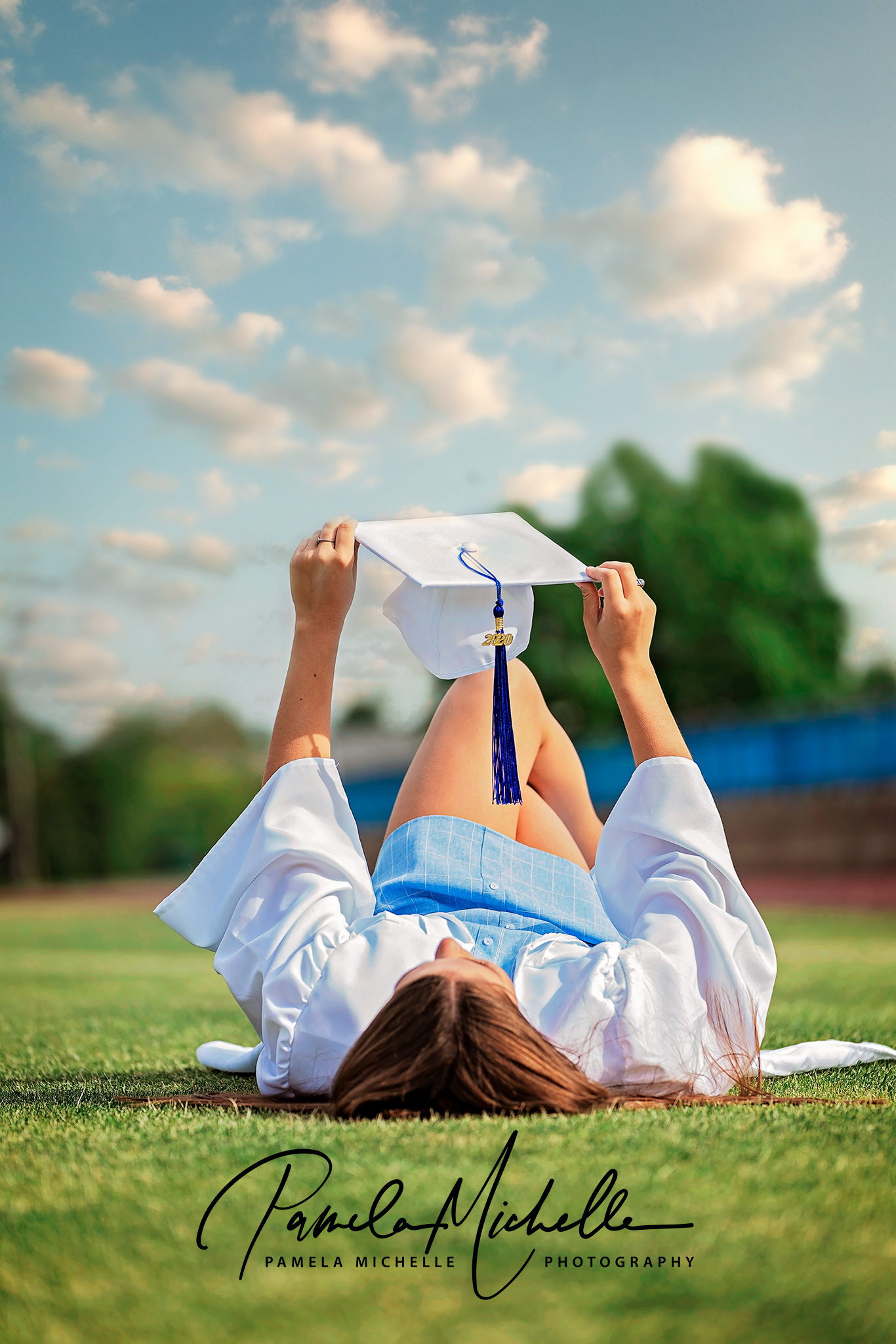 Senior cap and gown session, St. Louis, MO