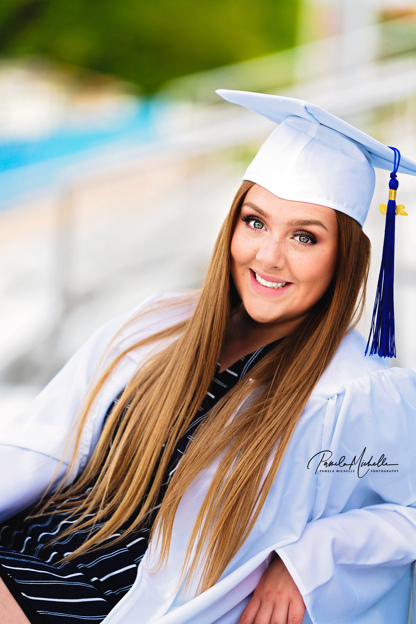 Senior cap and gown session, St. Louis, MO