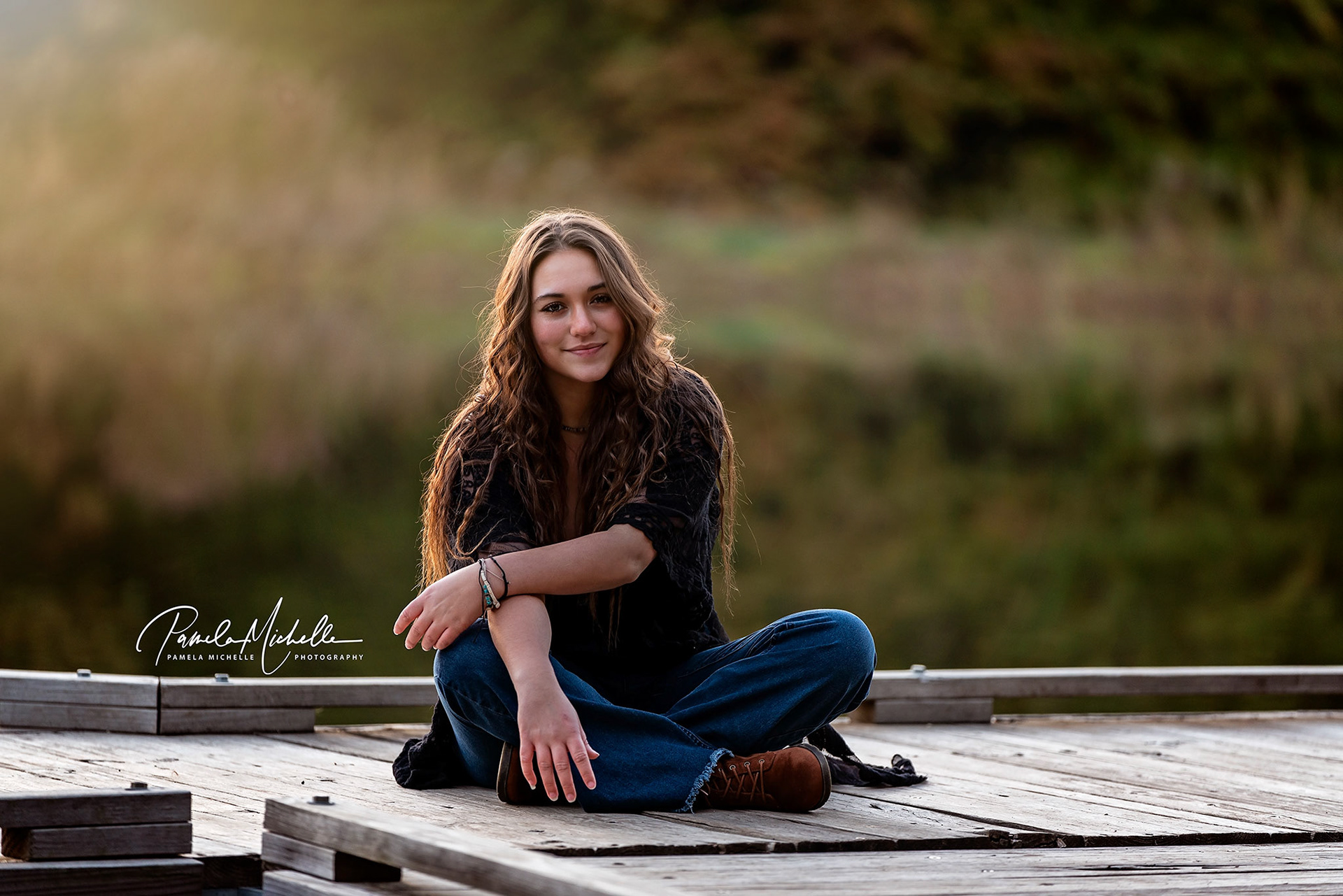 Natural light fall senior session, St. Louis, MO