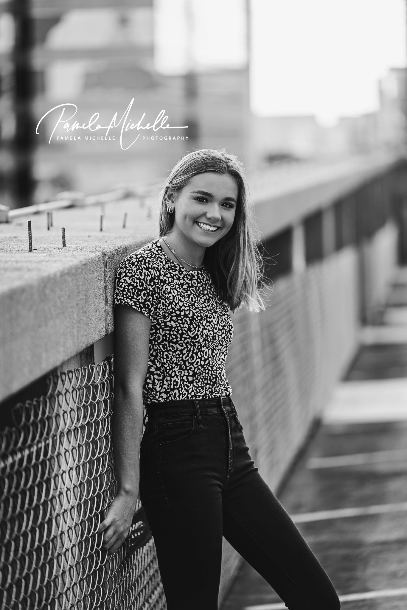 Downtown Rooftop senior session, St. Louis, MO