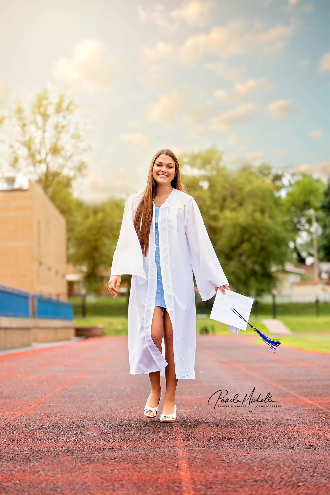 Senior cap and gown session, St. Louis, MO