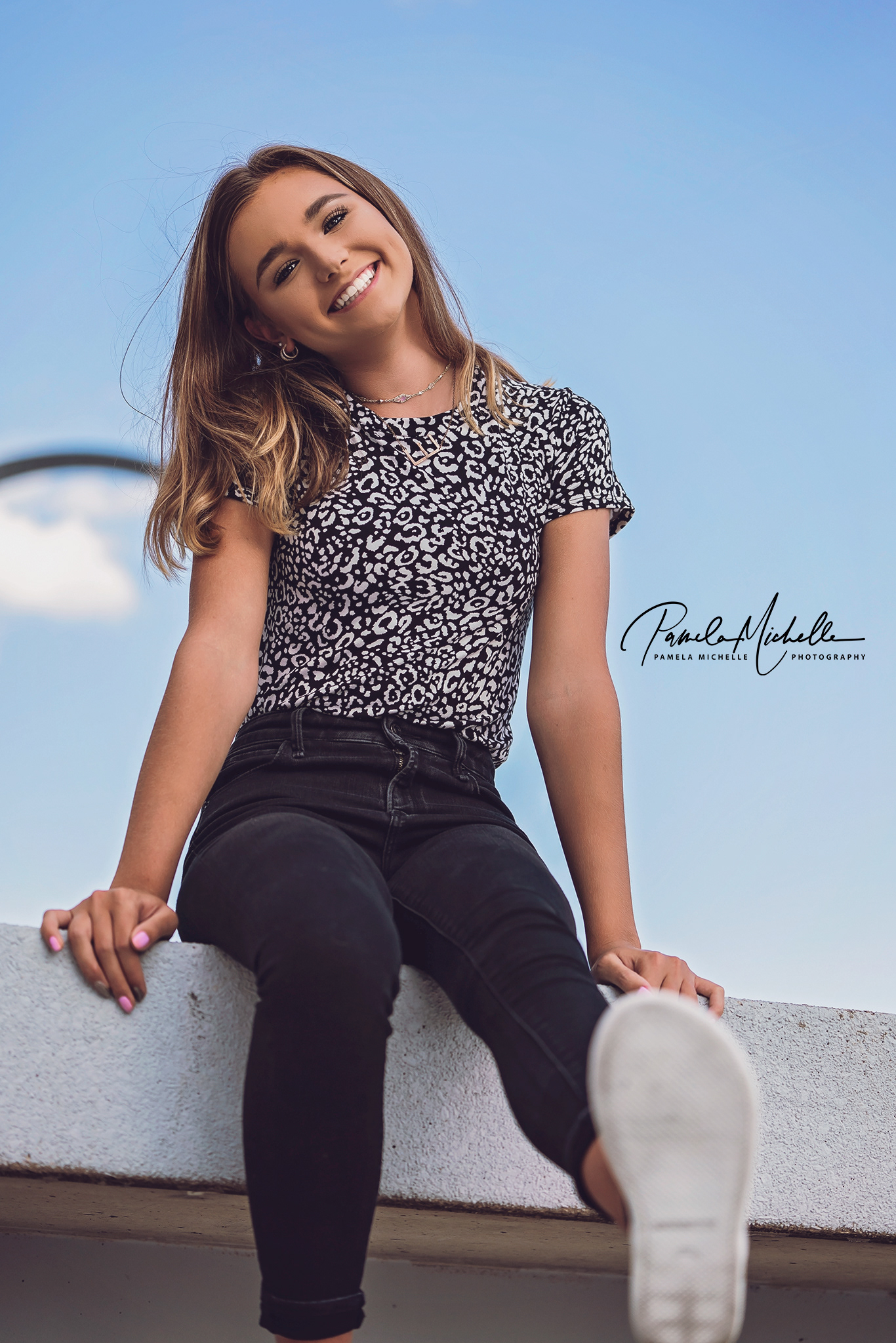 Downtown Rooftop senior session, St. Louis, MO