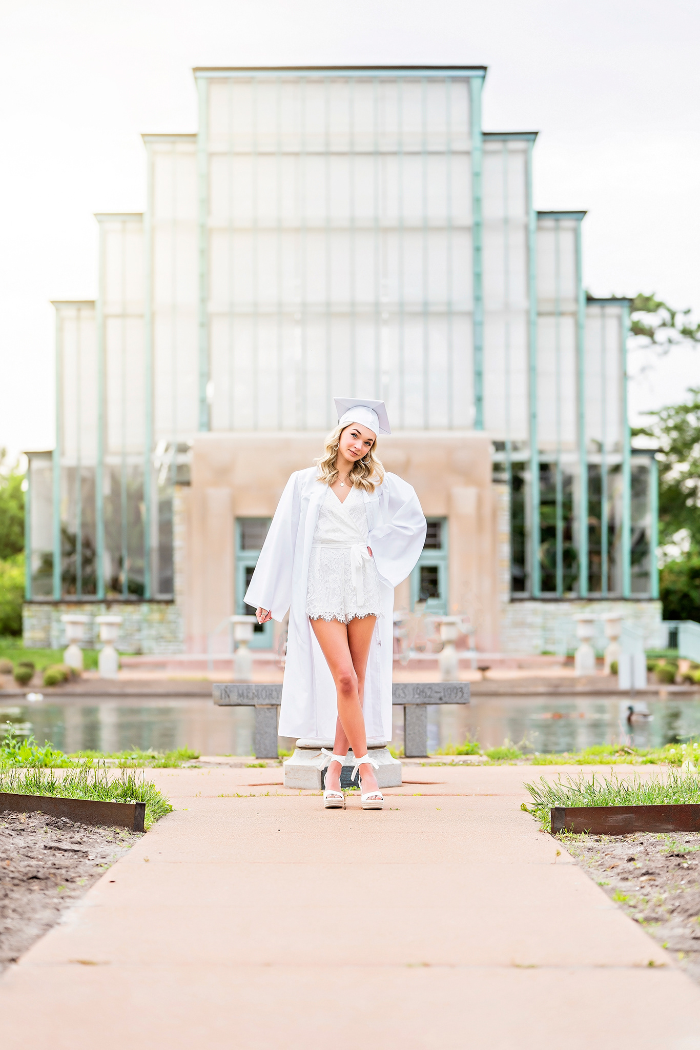 Jewel Box cap and gown, St. Louis, MO