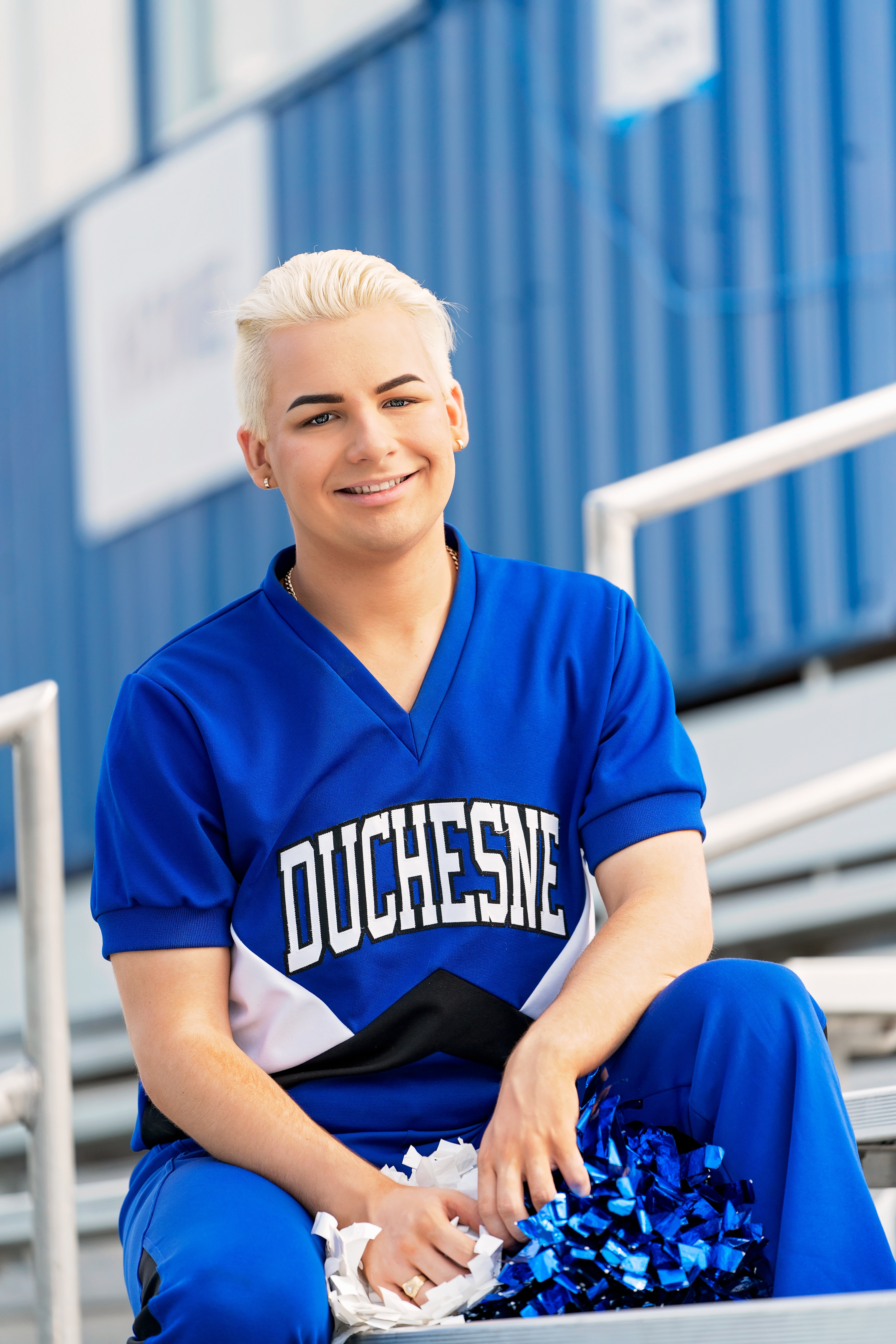 Senior cheerleader, St. Louis, MO