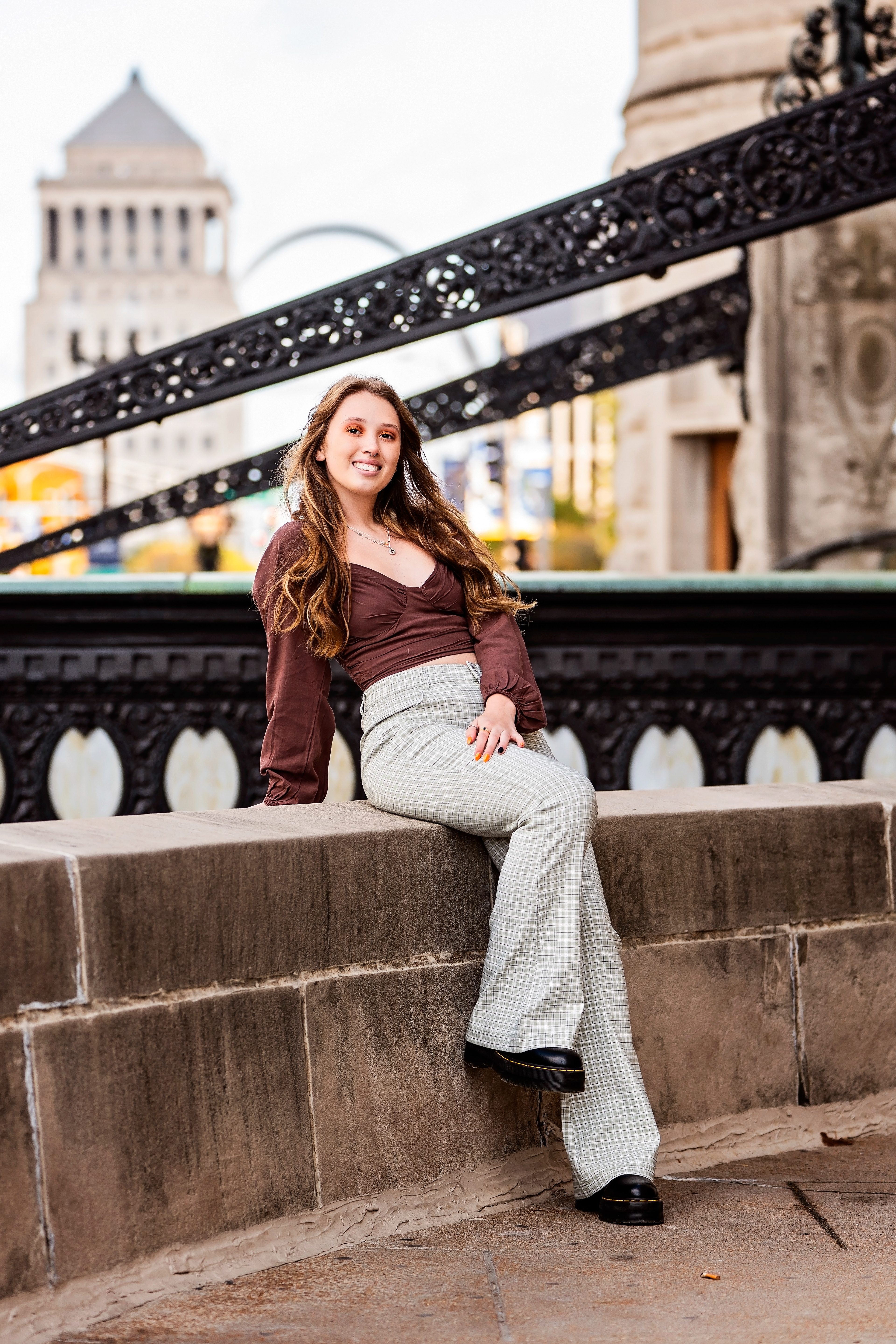 Union Station senior session, St. Louis, MO