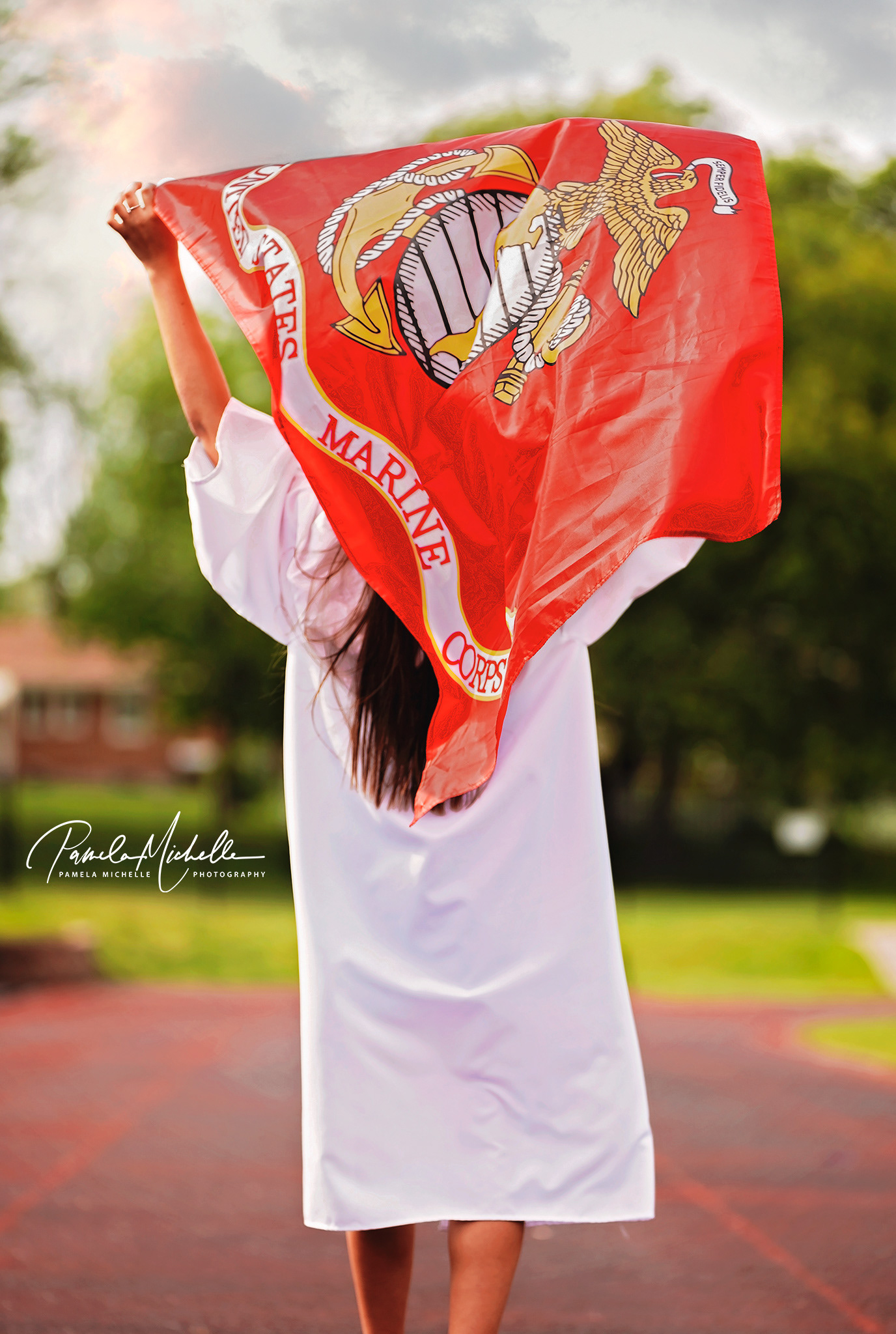 Senior cap and gown session, St. Louis, MO