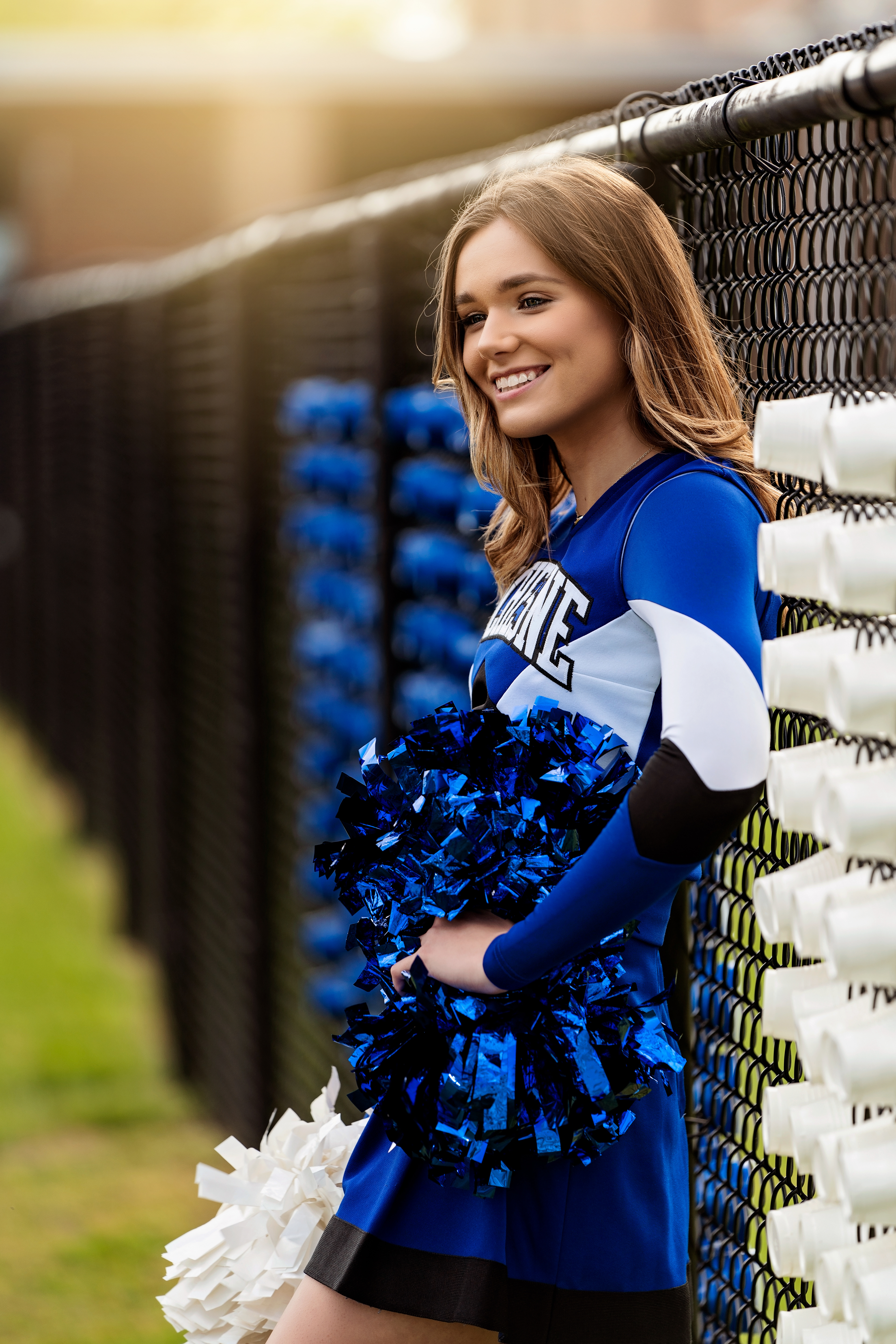 Senior cheerleader, St. Louis, MO