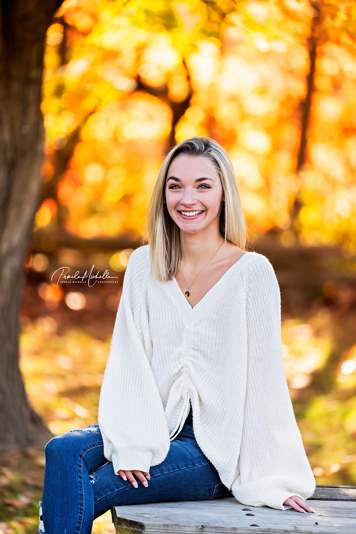 Natural light fall senior session, St. Louis, MO