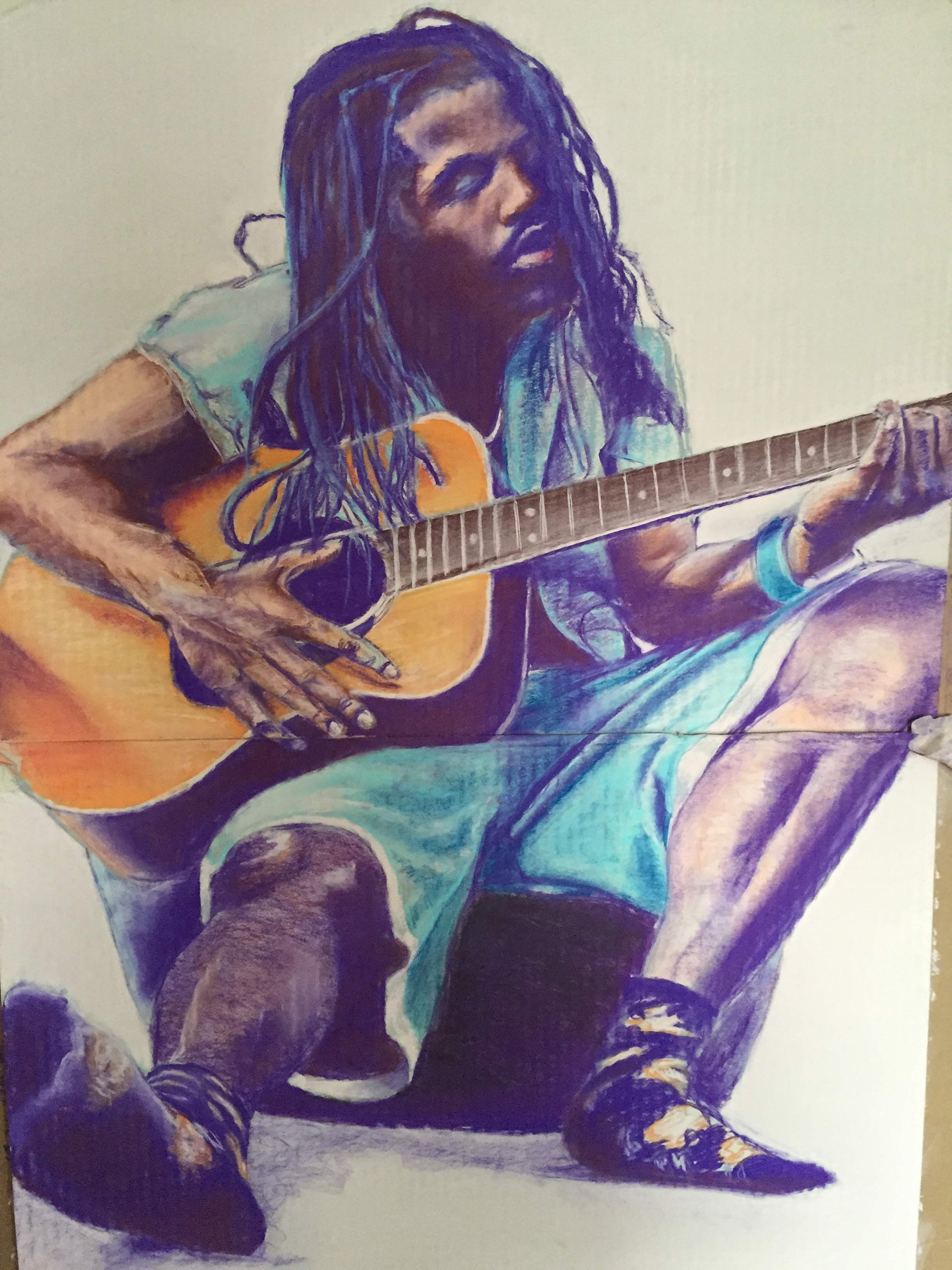 Pastel not Charcoal