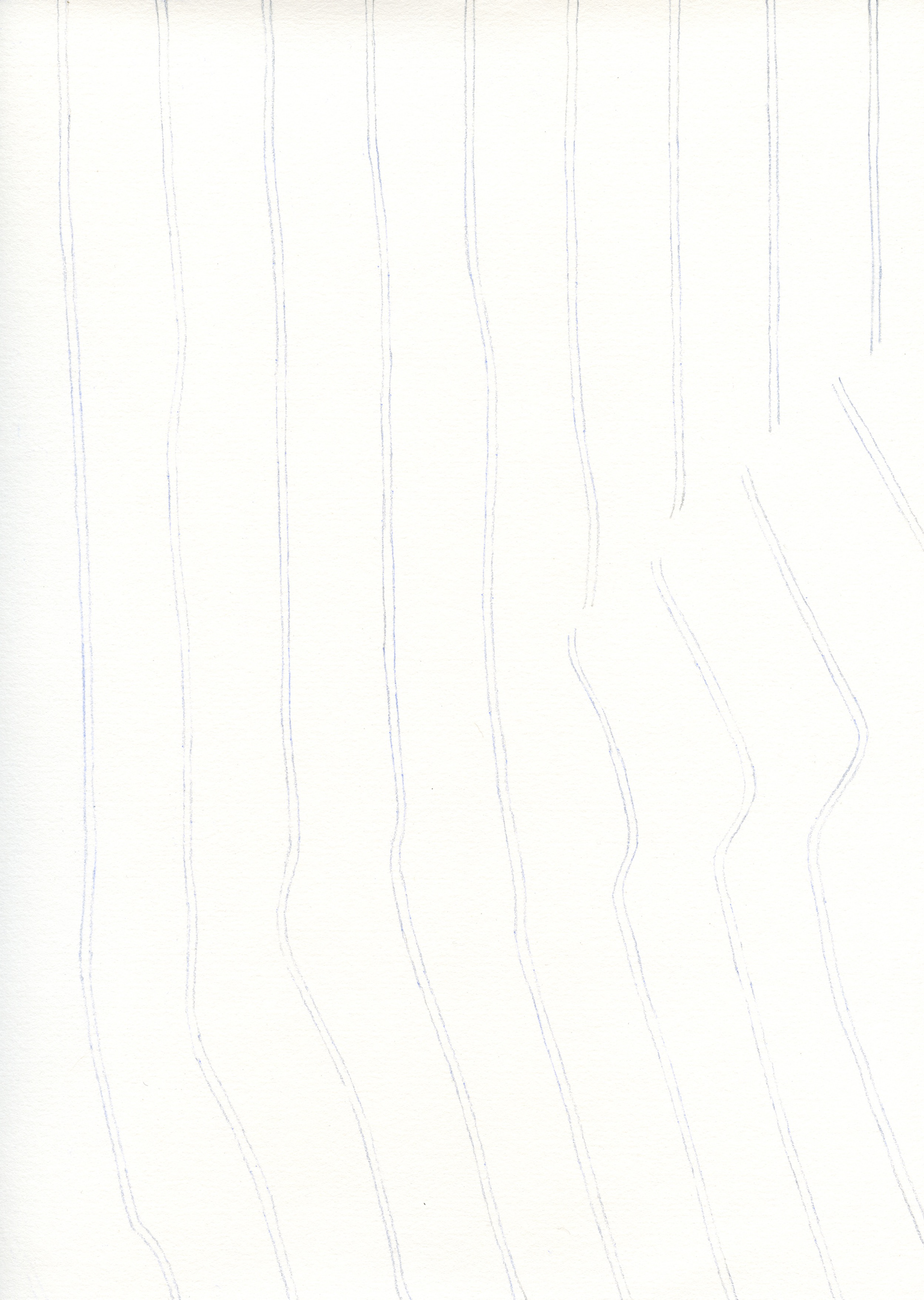 Wrinkle. Micron pen on Arches. 9"x12". 2018.